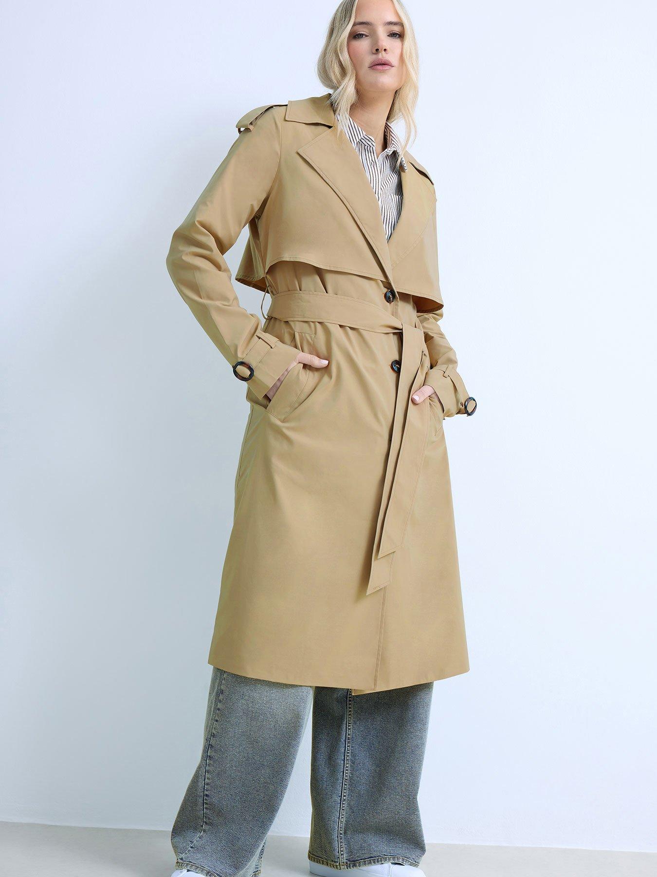 long-tall-sally-trench-coat-creamfront