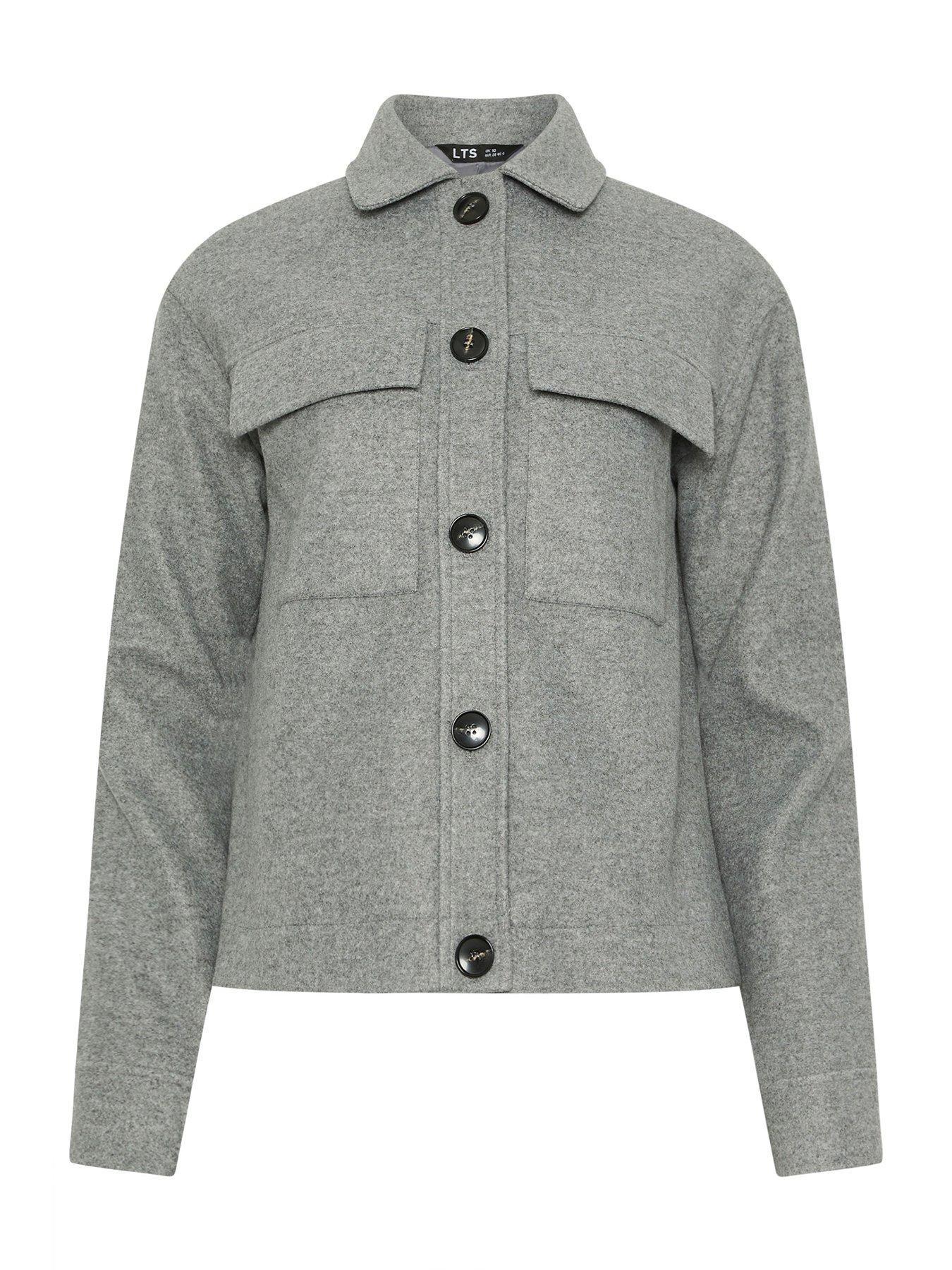 long-tall-sally-tall-faux-wool-trucker-jacket-greyoutfit