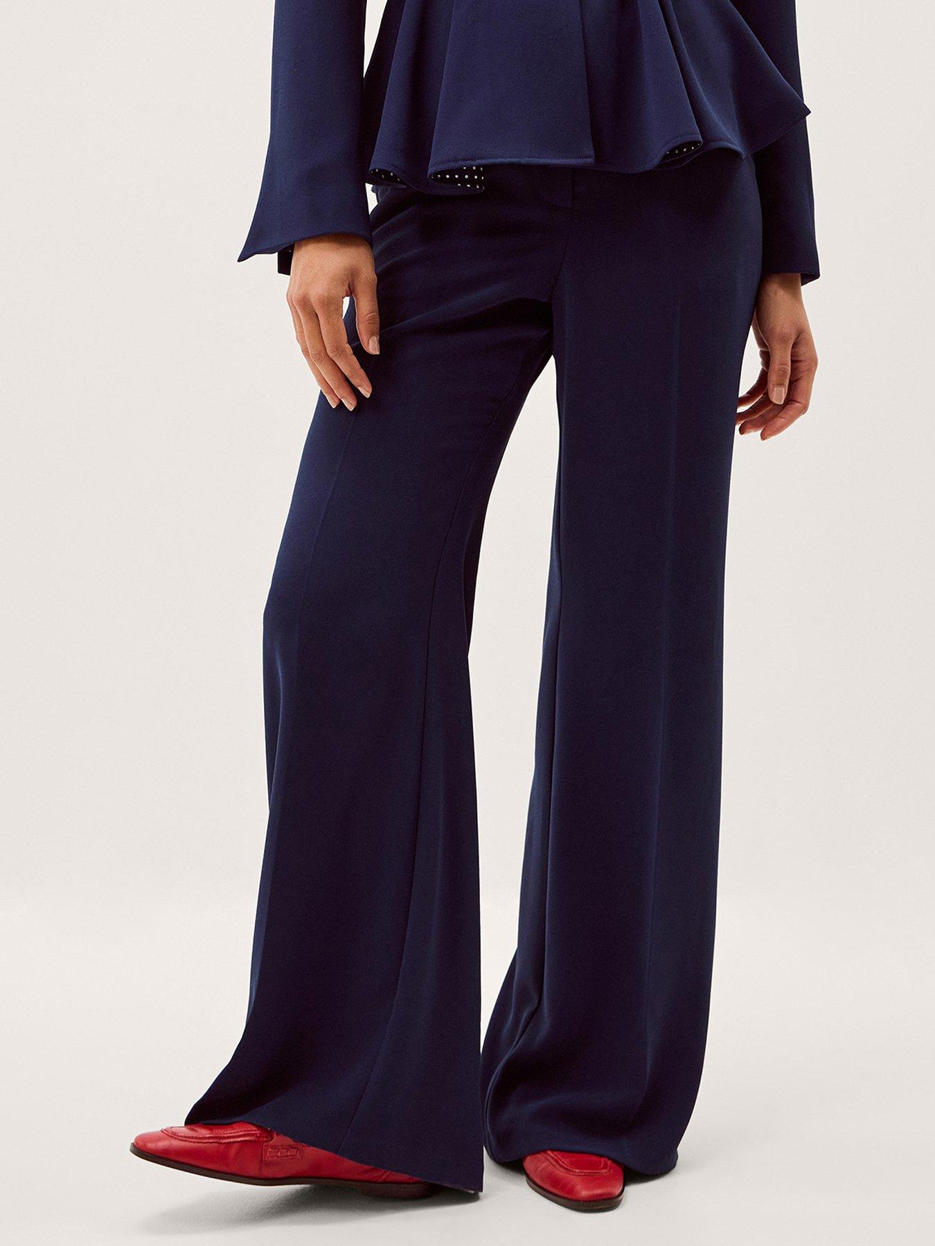 monsoon-erin-flared-trousers-navyfront