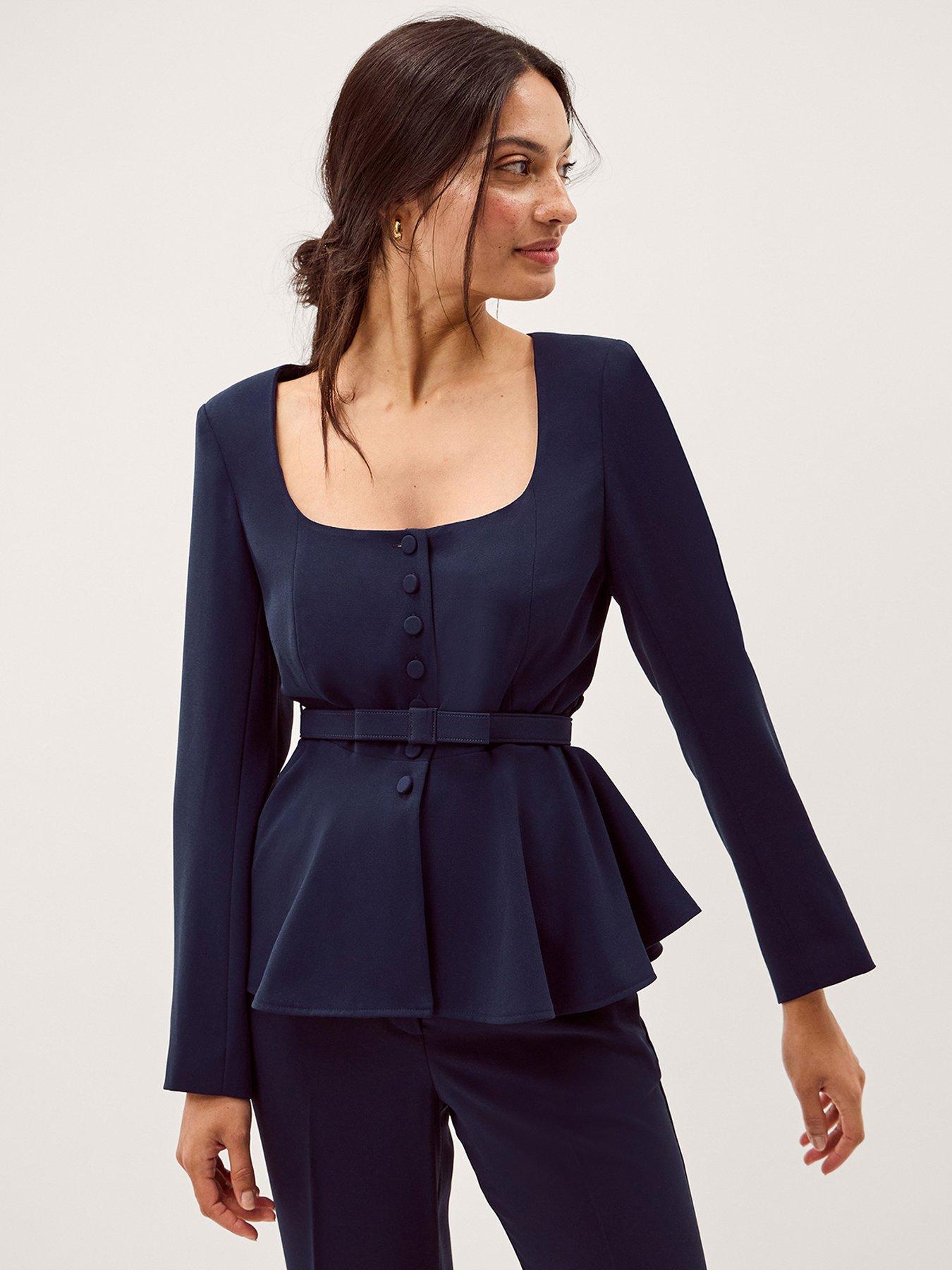 monsoon-erin-peplum-jacket-navy