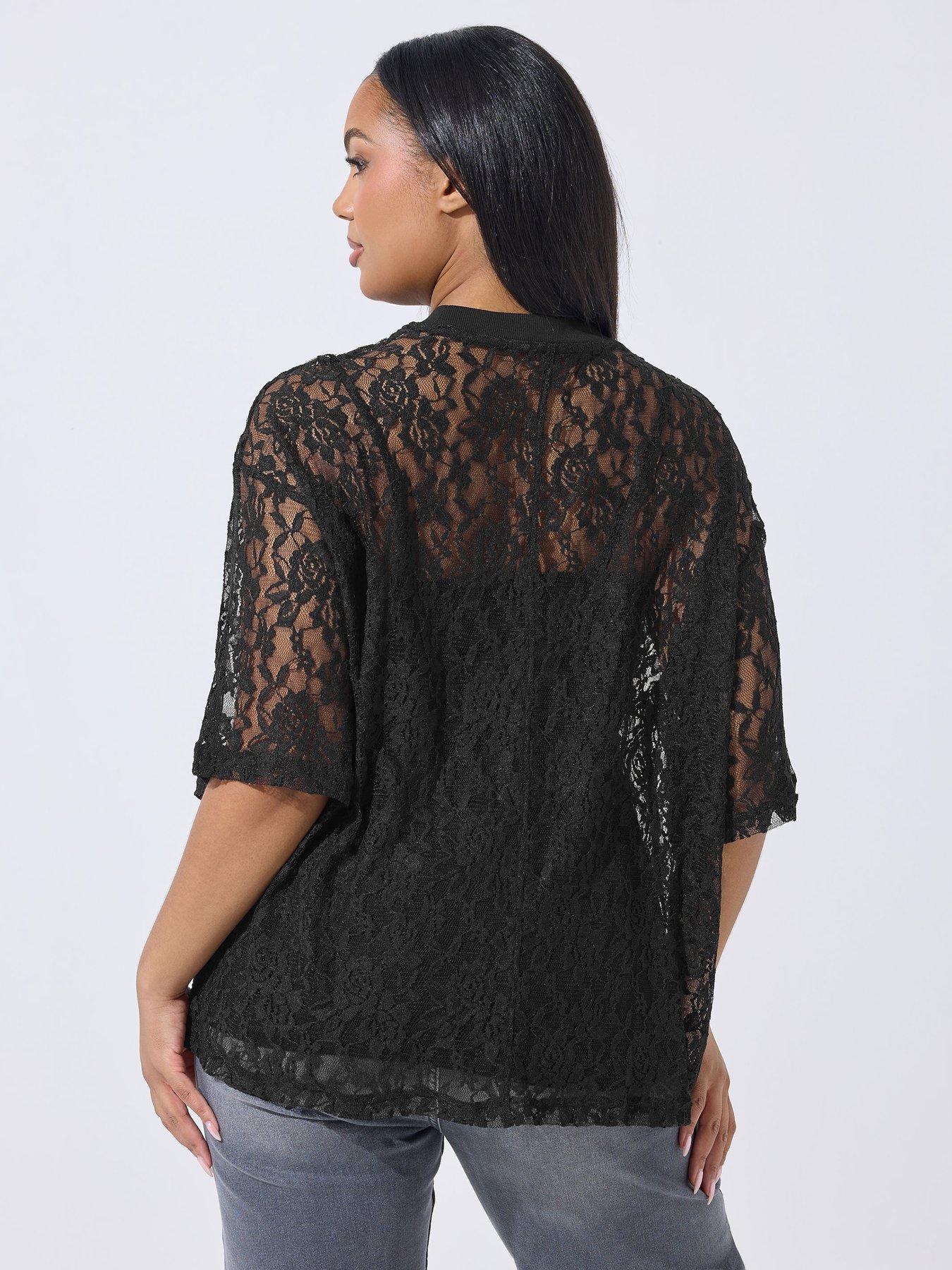yours-curve-all-over-lace-t-shirt-blackstillFront