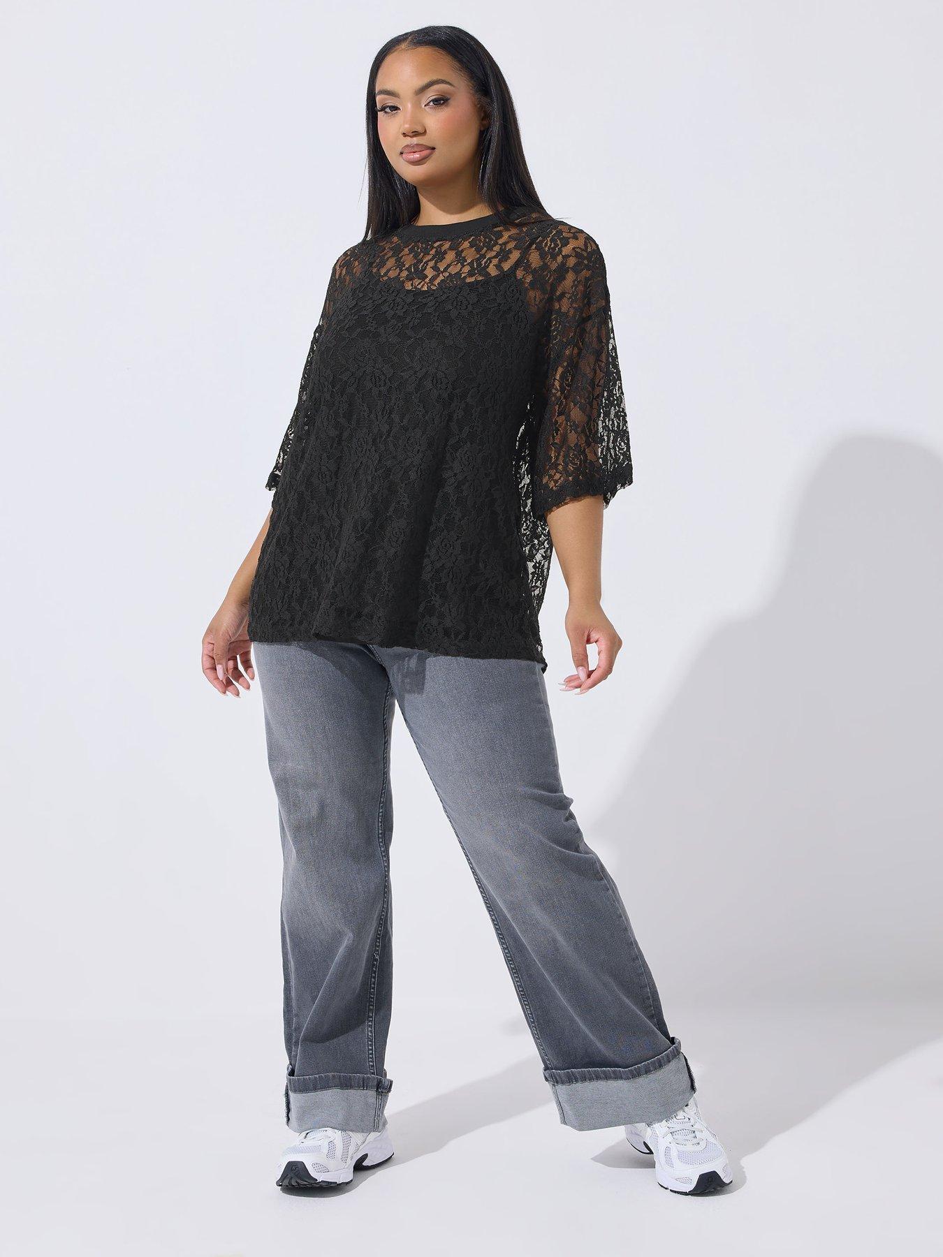 yours-curve-all-over-lace-t-shirt-blackback