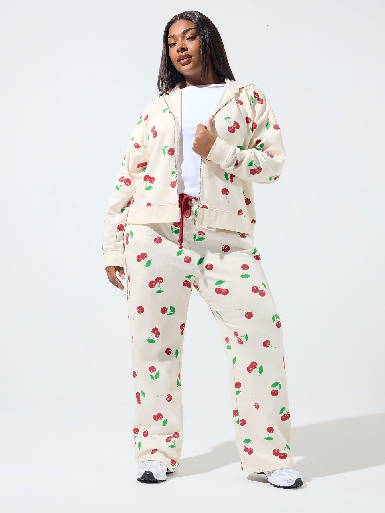 yours-curve-cherry-straight-leg-joggersback