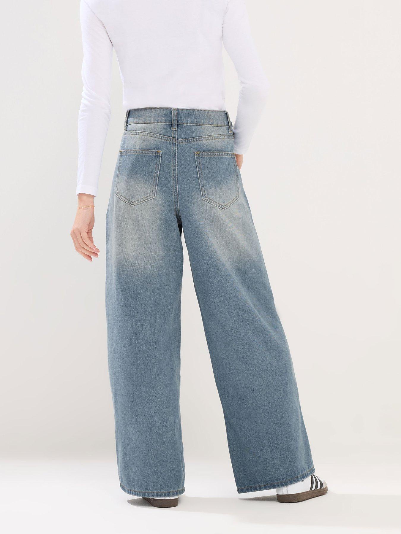 Image 2 of 5 of PixieGirl Petite Rivet Side Seam Jeans