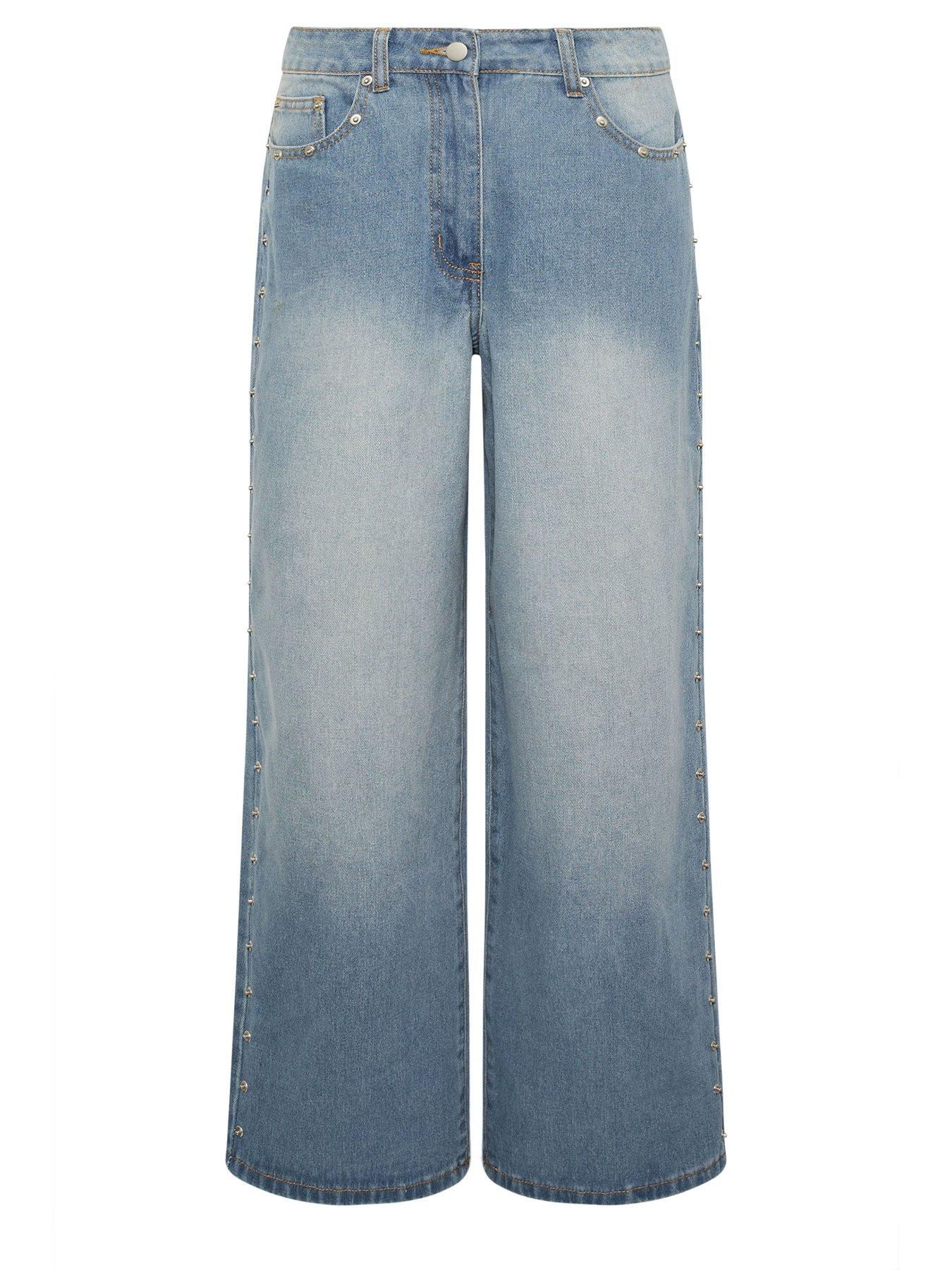 Image 5 of 5 of PixieGirl Petite Rivet Side Seam Jeans