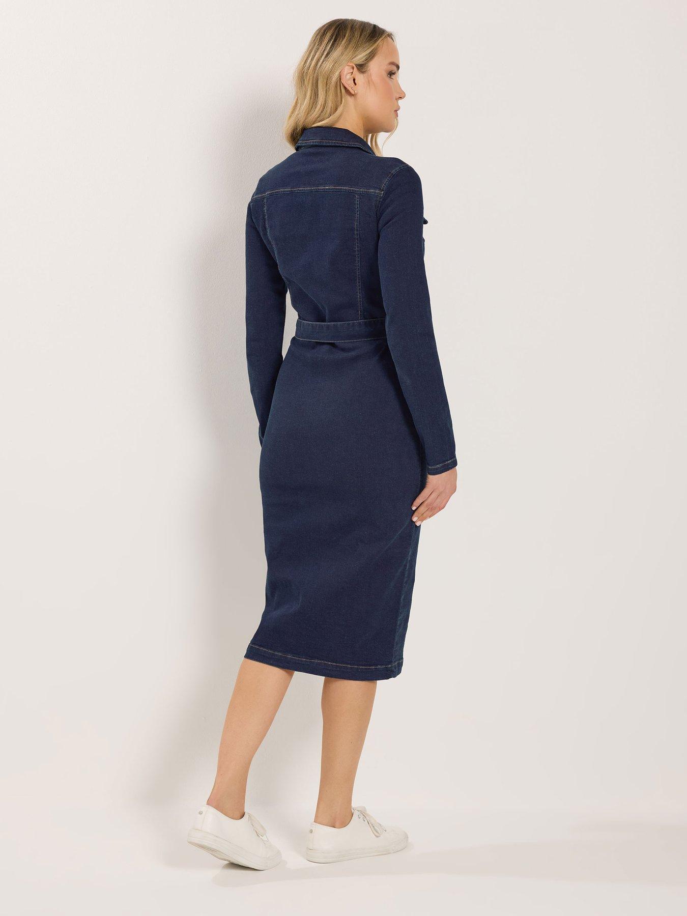 long-tall-sally-tall-denim-zip-through-midi-dressstillFront