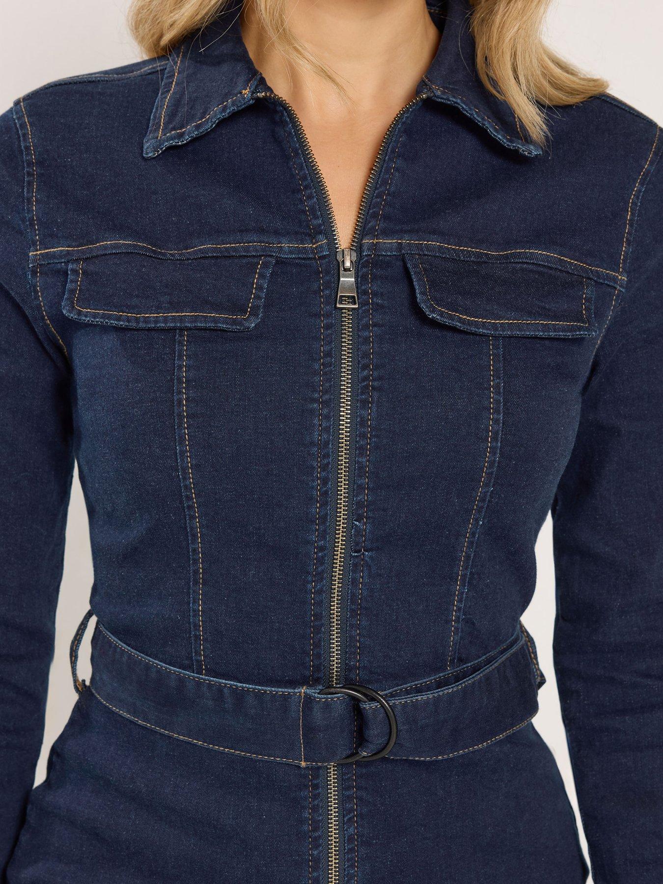 long-tall-sally-tall-denim-zip-through-midi-dressoutfit