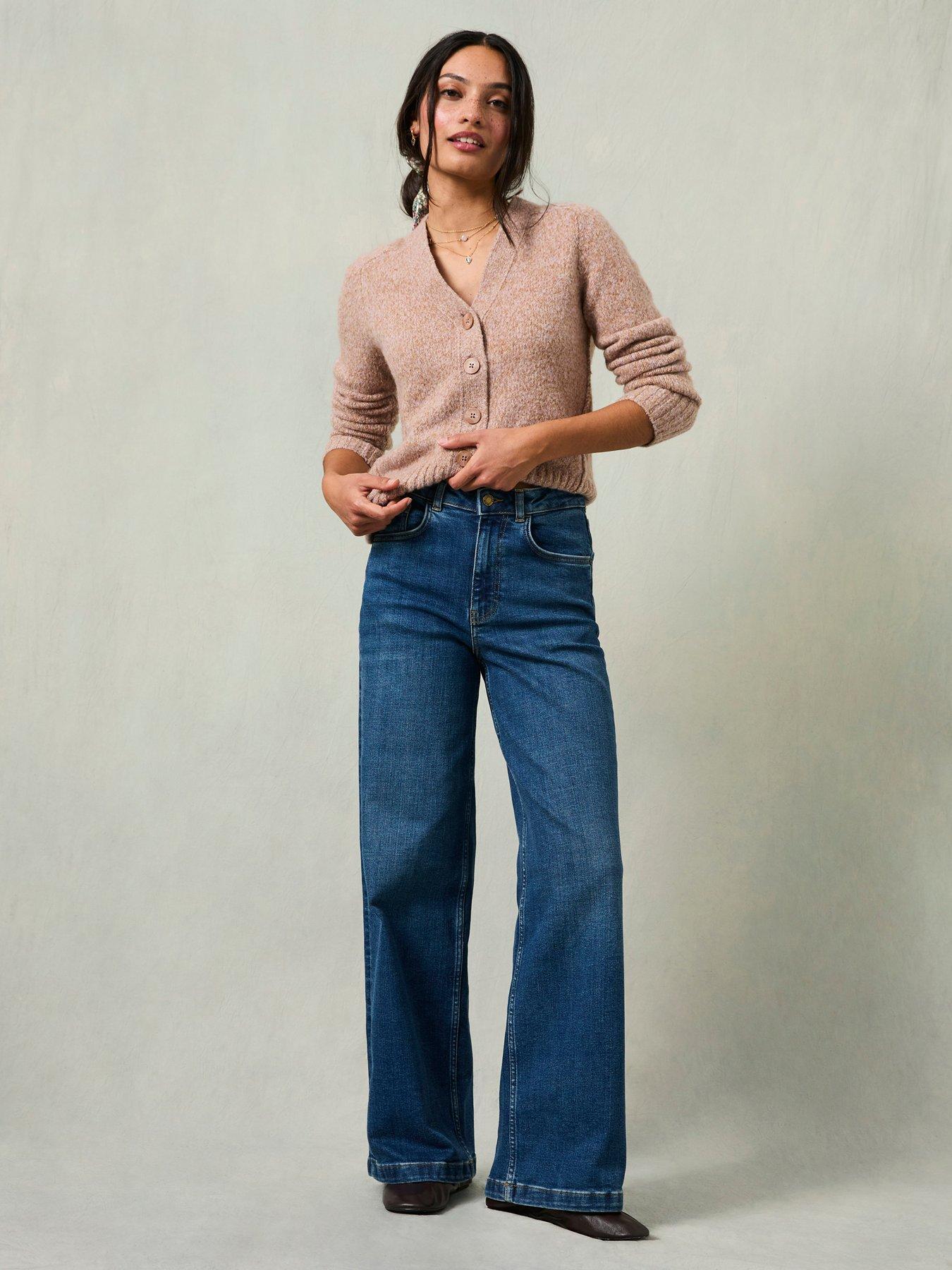 FatFace Welling Wide Leg - Indigo Blue