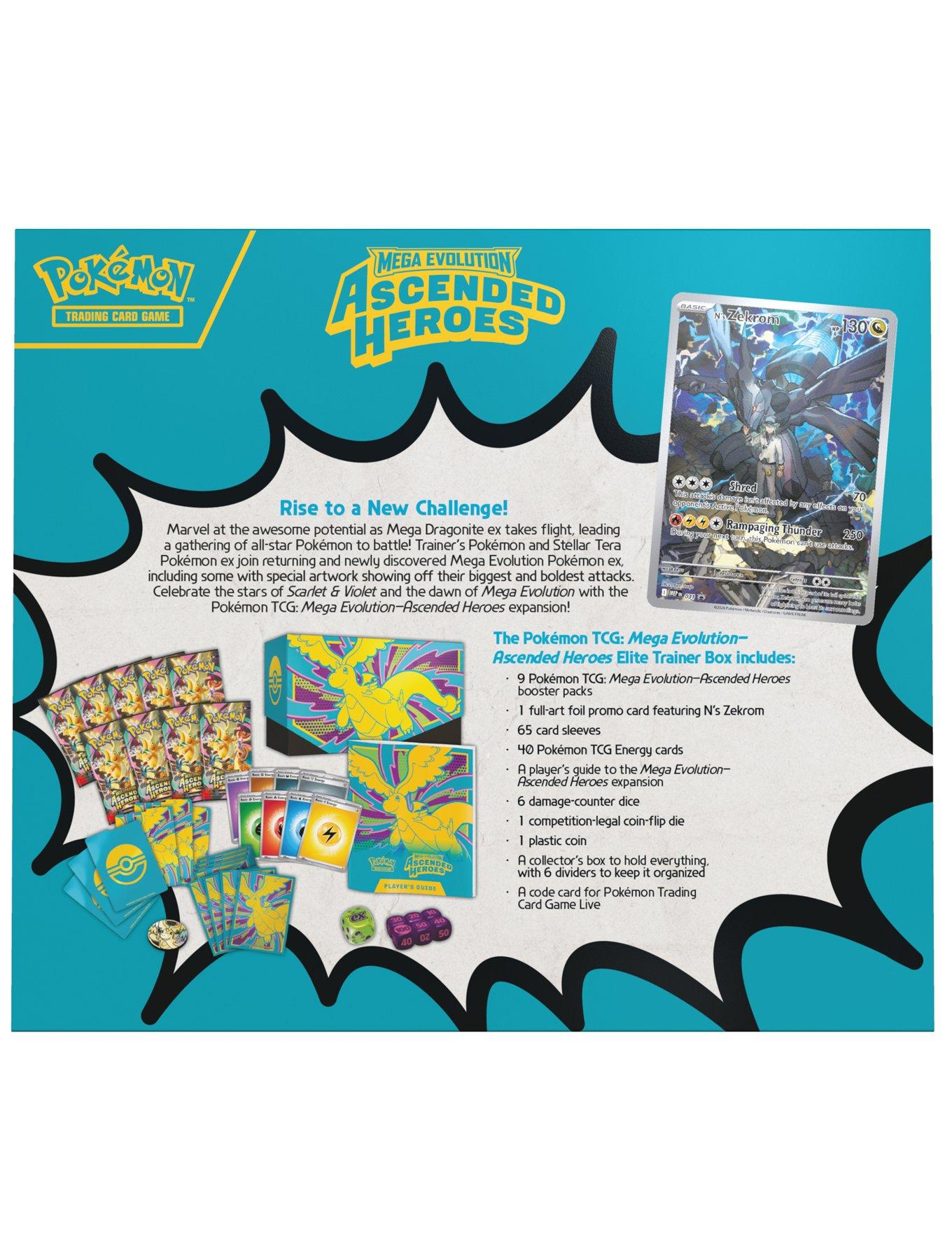 Image 7 of 7 of Pokemon Pokemon TCG: Mega Evolution Ascended Heroes - Elite Trainer Box