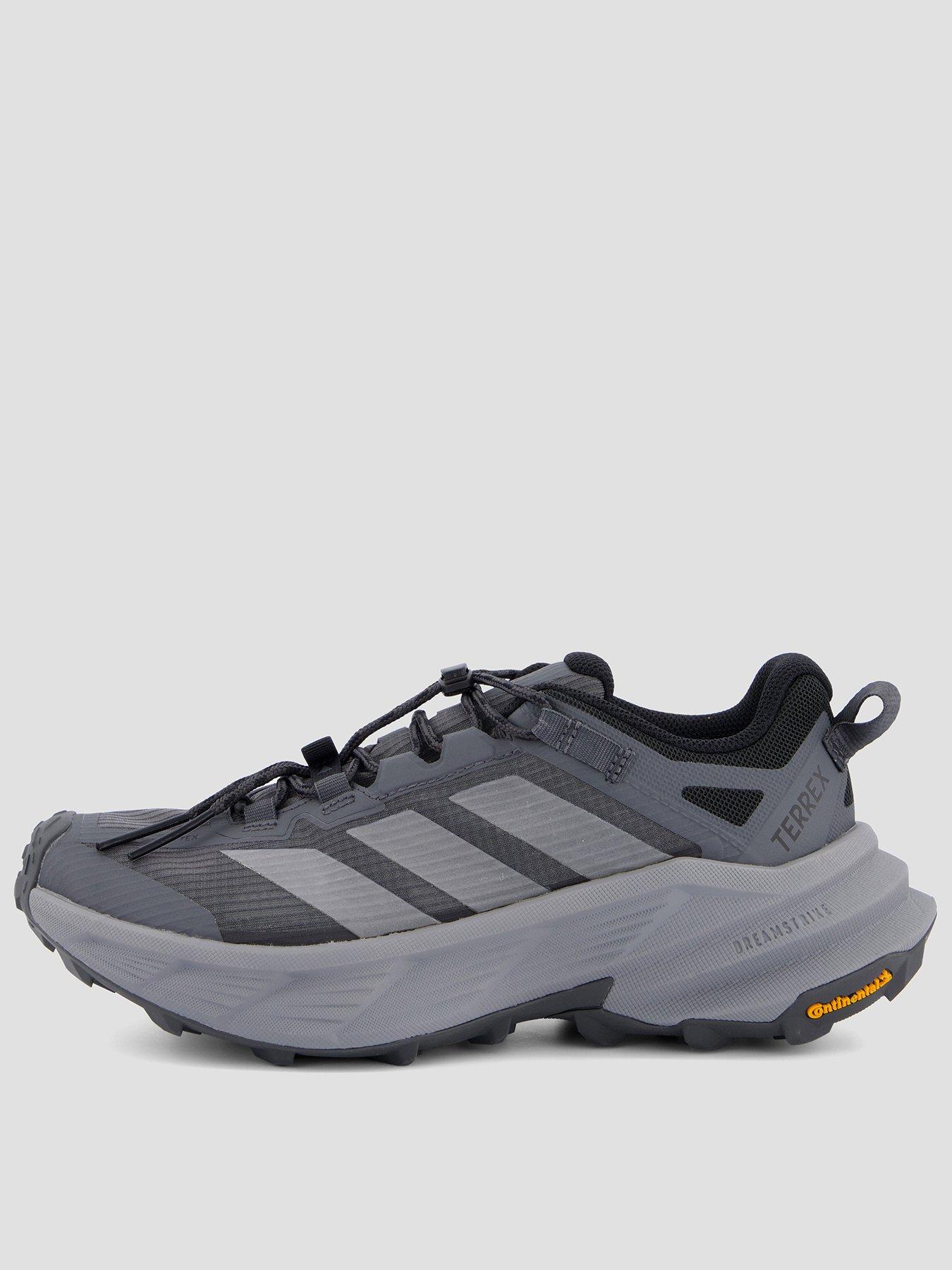 adidas Womens Free Hiker Sl Goretex Hiking Shoes - Grey