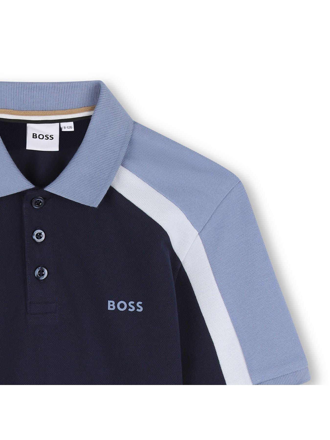 boss-boys-colour-block-short-sleeve-polo-navyoutfit