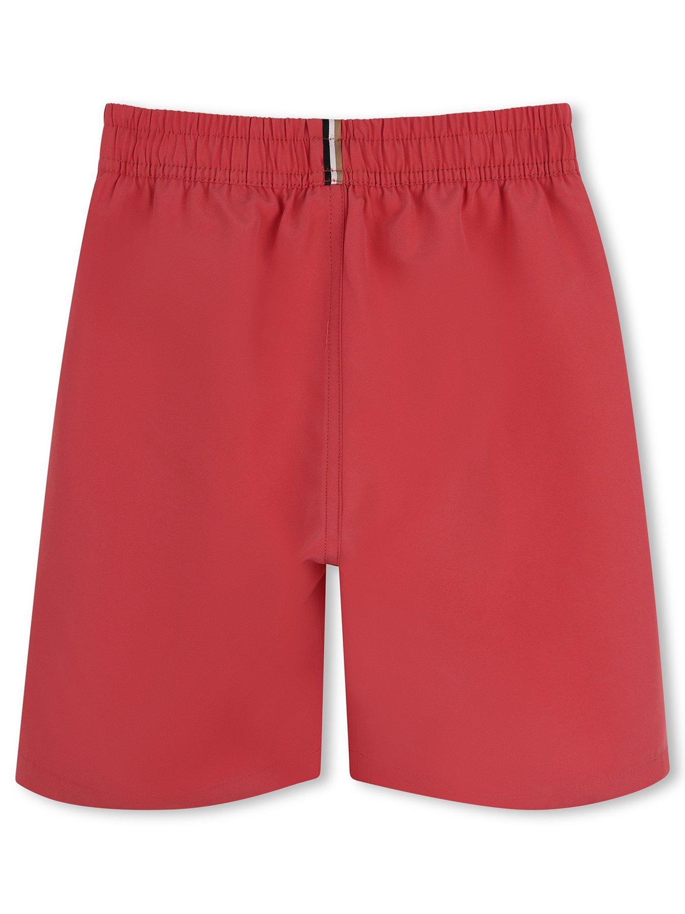 boss-boys-logo-swim-shorts-redback