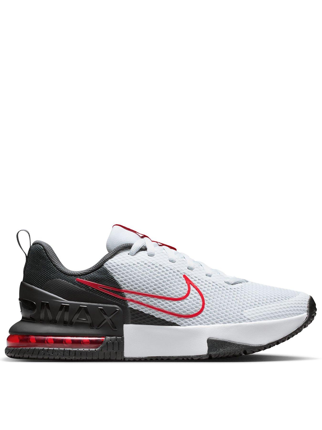 Image 1 of 8 of Nike Mens Air Max Alpha 6 Trainers - Black/White