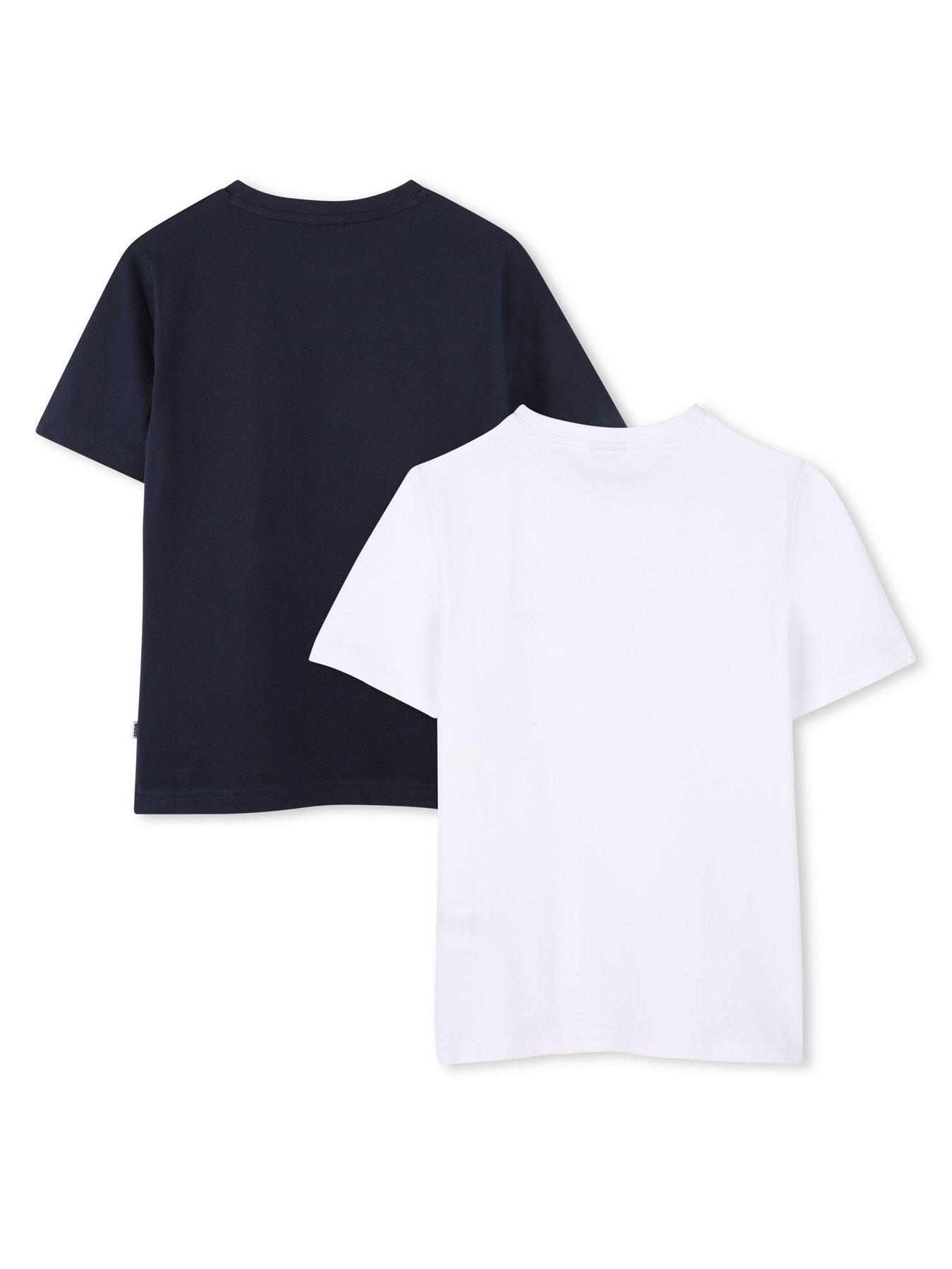 boss-boys-2-pack-short-sleeve-t-shirts-navywhitestillFront