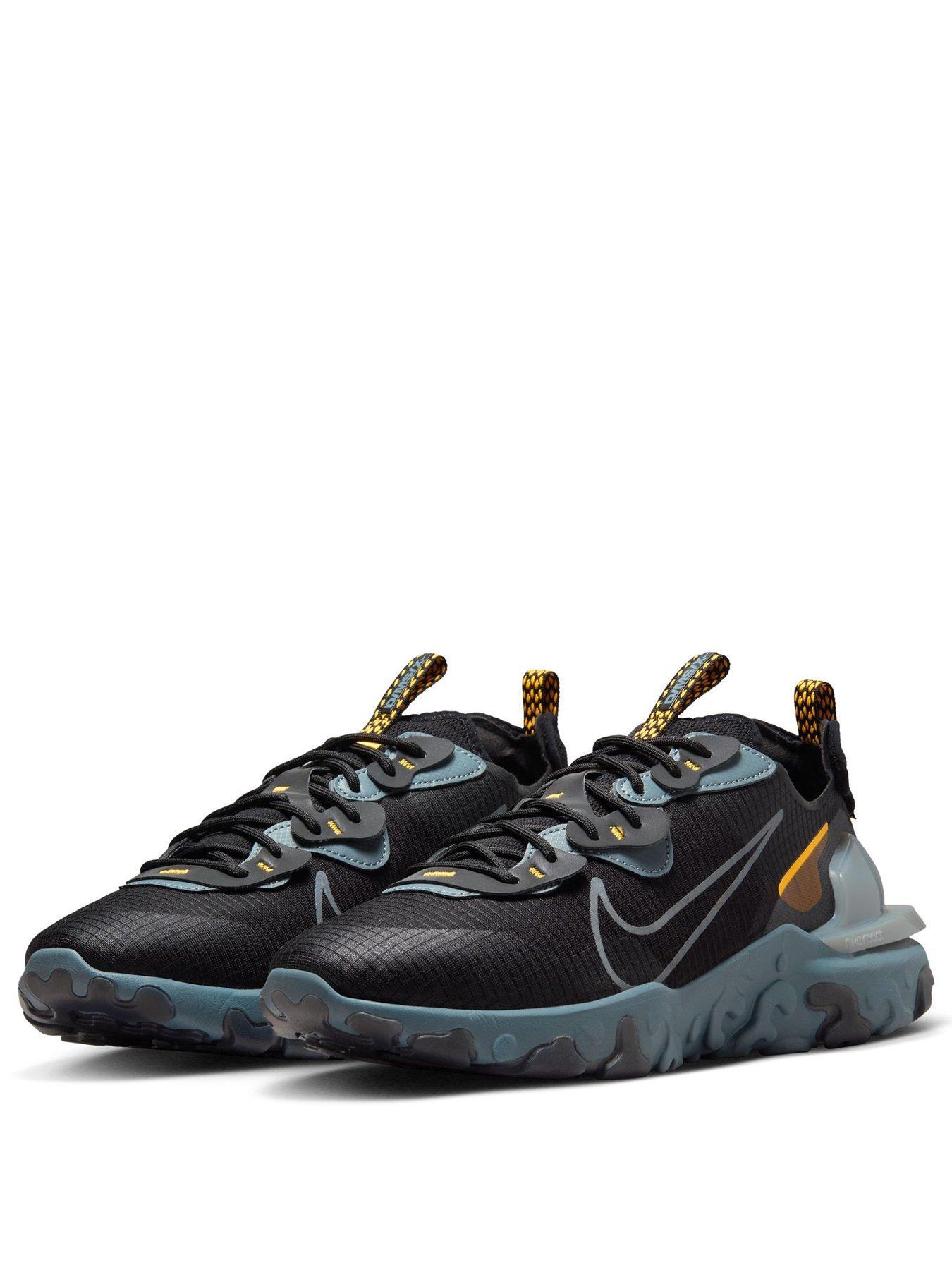 Image 2 of 7 of Nike Mens React Vision Trainers - Black