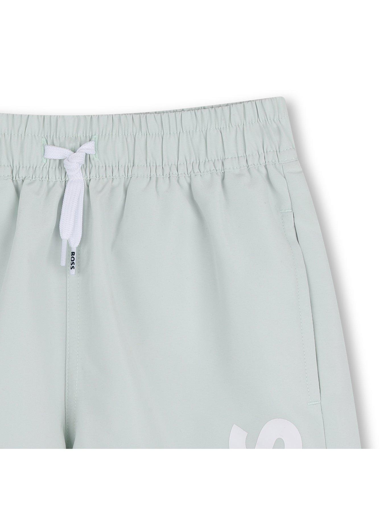 boss-boys-logo-swim-shorts-light-greenoutfit