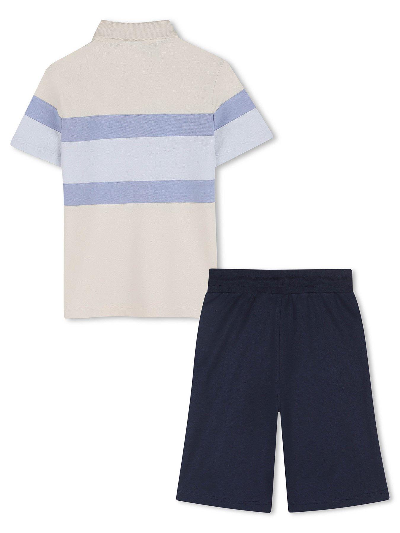 boss-boys-block-stripe-polo-and-short-set-multiback