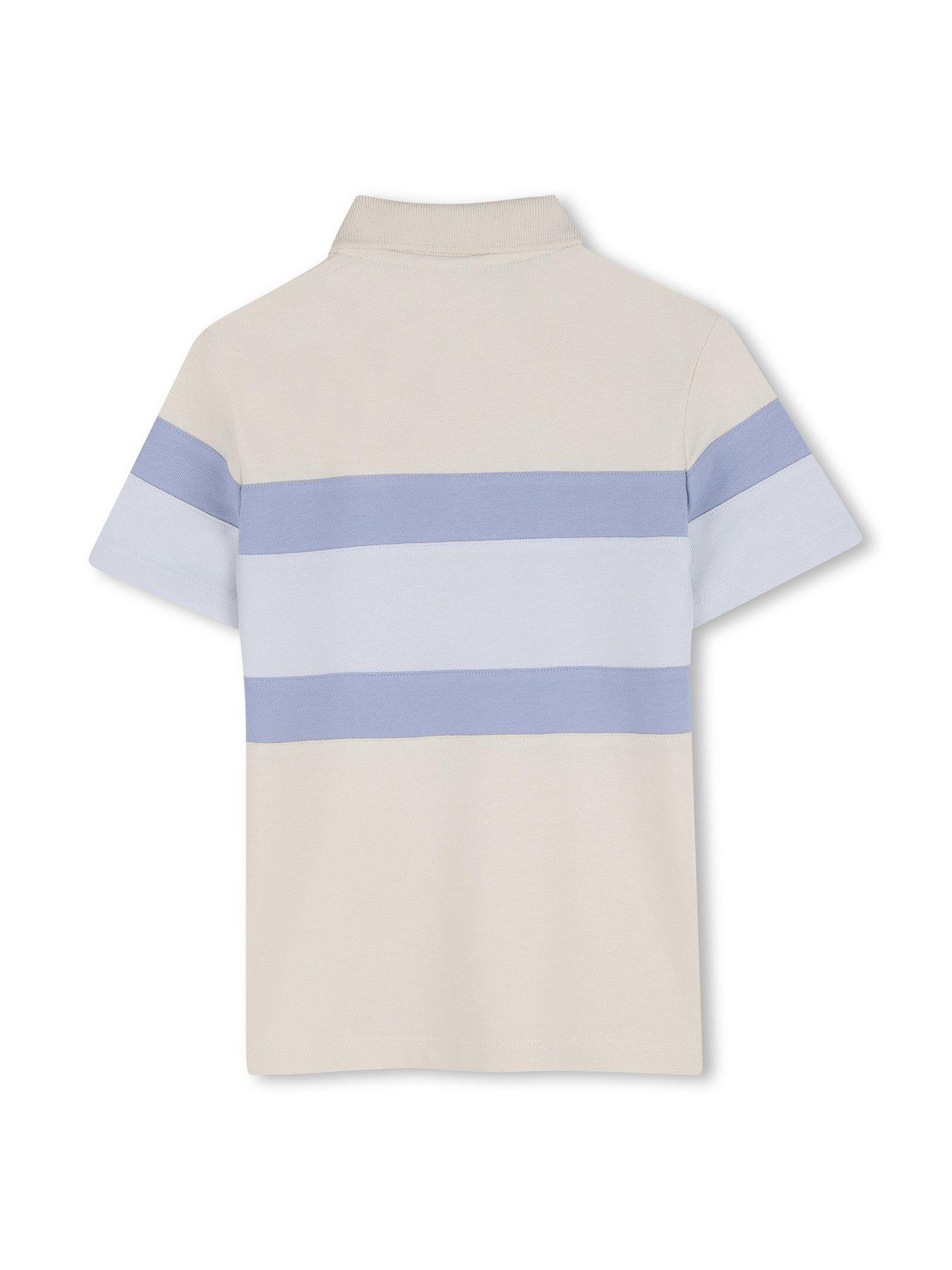 boss-boys-block-stripe-polo-and-short-set-multidetail