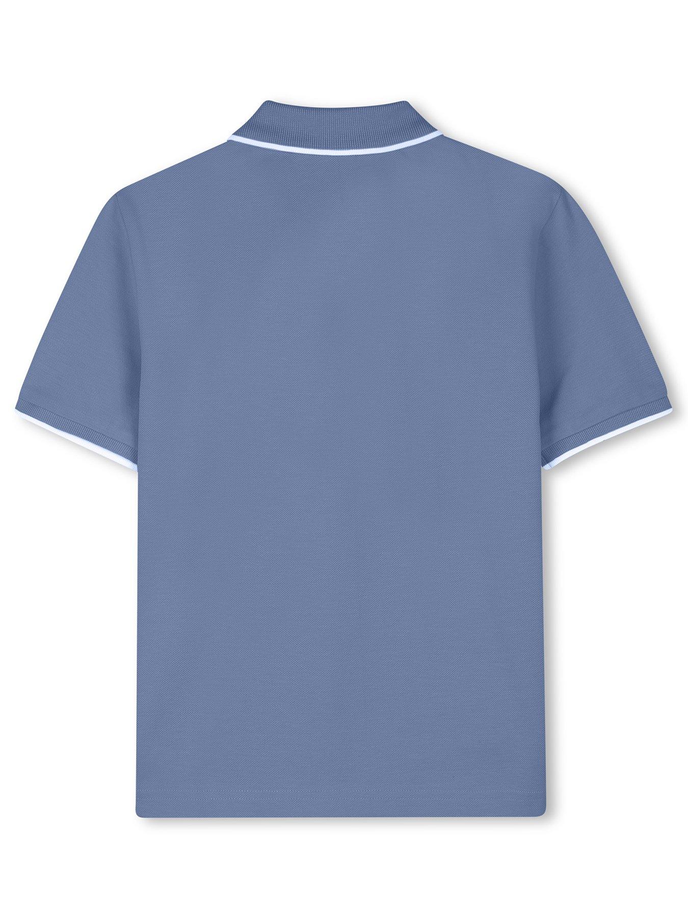 boss-boys-shorts-sleeve-polo-shirt-blueback