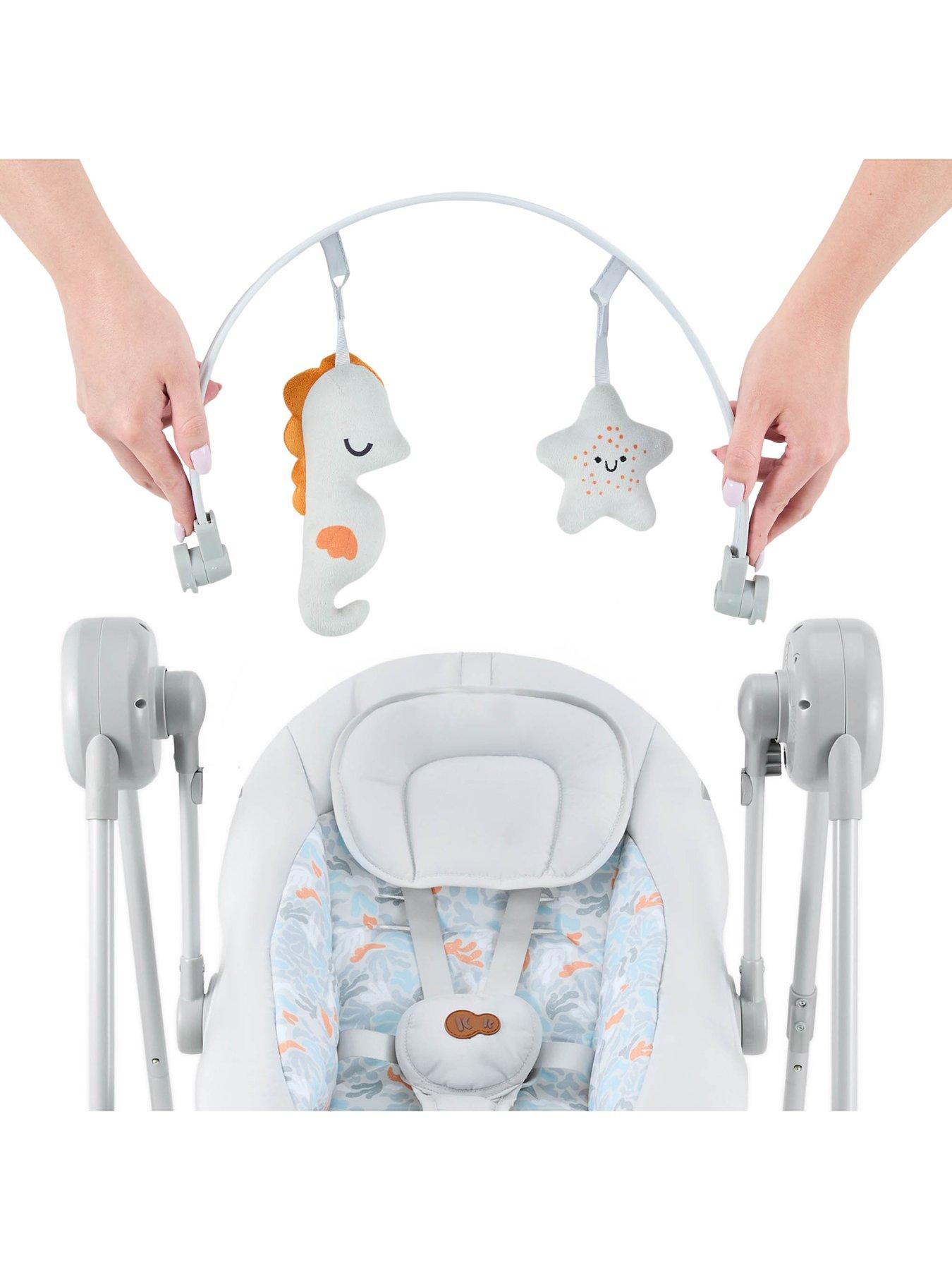 kinderkraft-swingee-electric-rocking-swing-greydetail