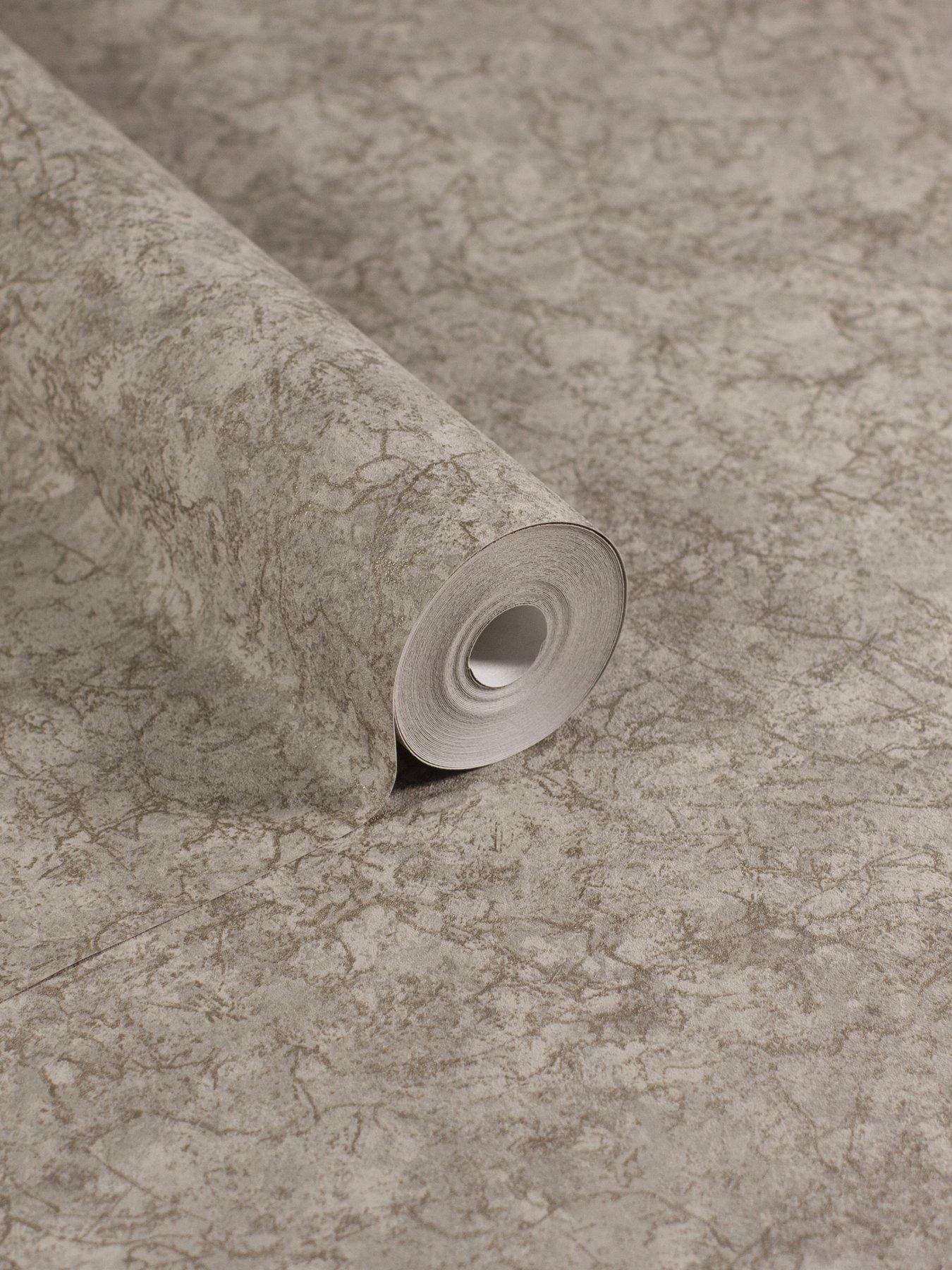 Image 2 of 7 of ARTHOUSE Textured Marble Cappuccino / Gold Wallpaper