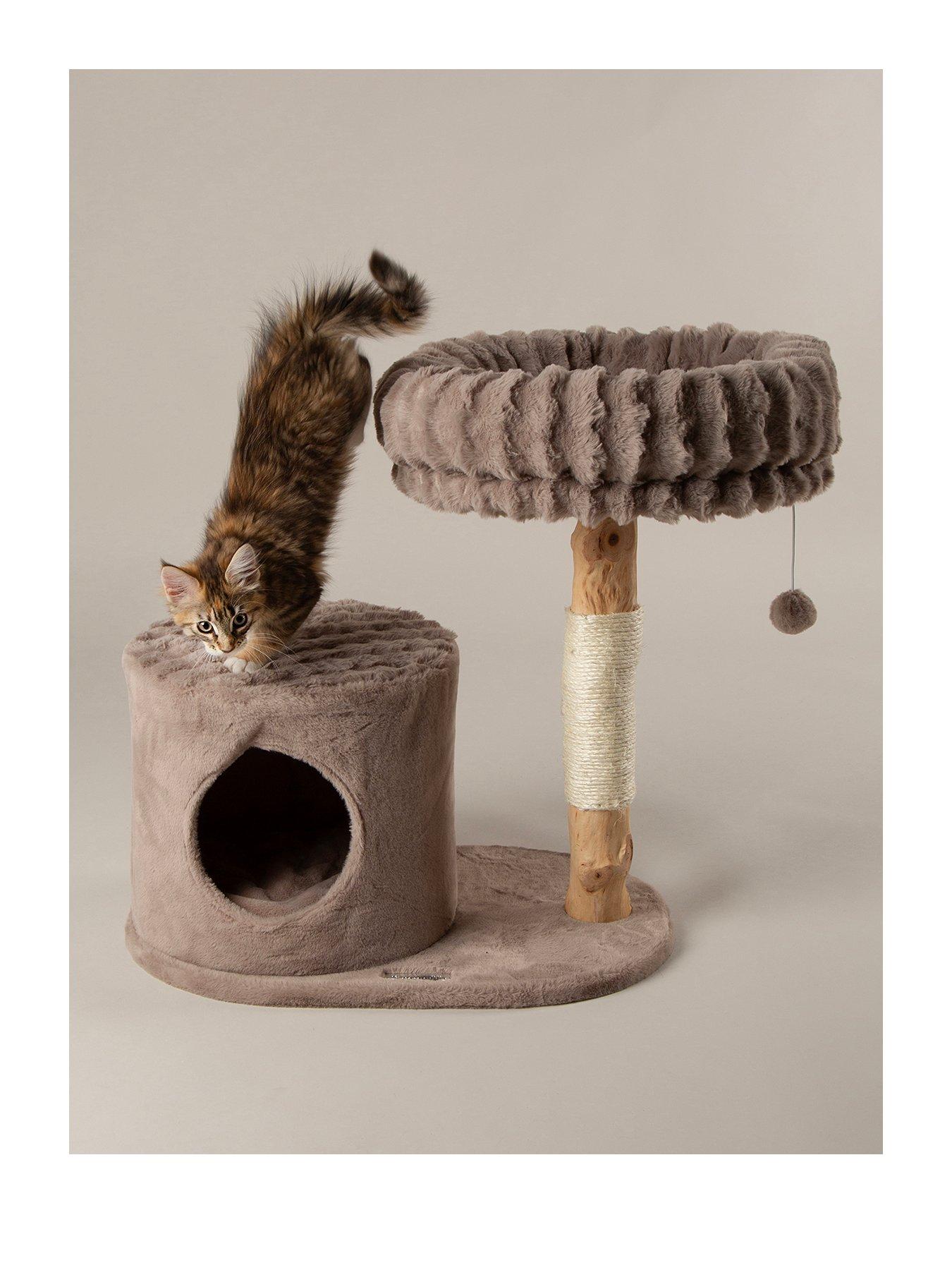 Image 2 of 7 of Scruffs Himalayas Cat Scratching Tree - Taupe