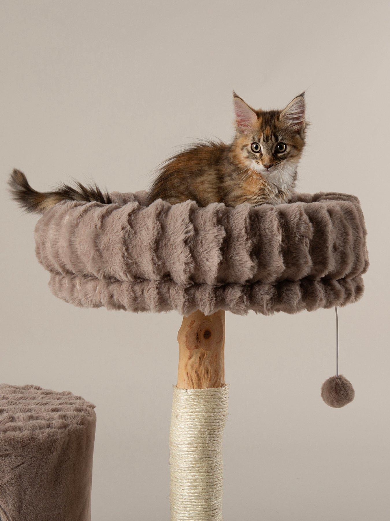 Image 3 of 7 of Scruffs Himalayas Cat Scratching Tree - Taupe