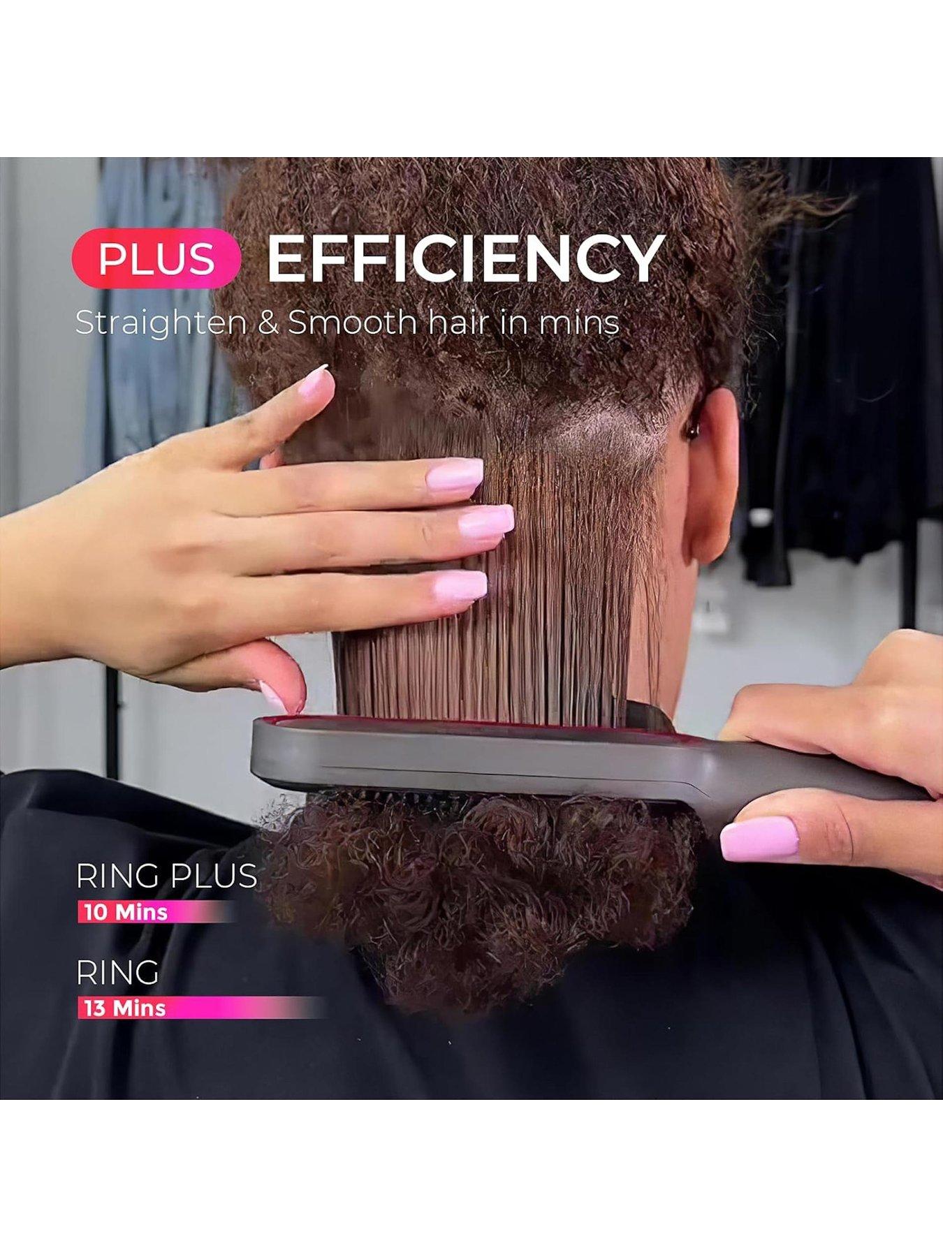 Image 6 of 7 of Tymo Ring Plus Hair Straightening Comb - Grey