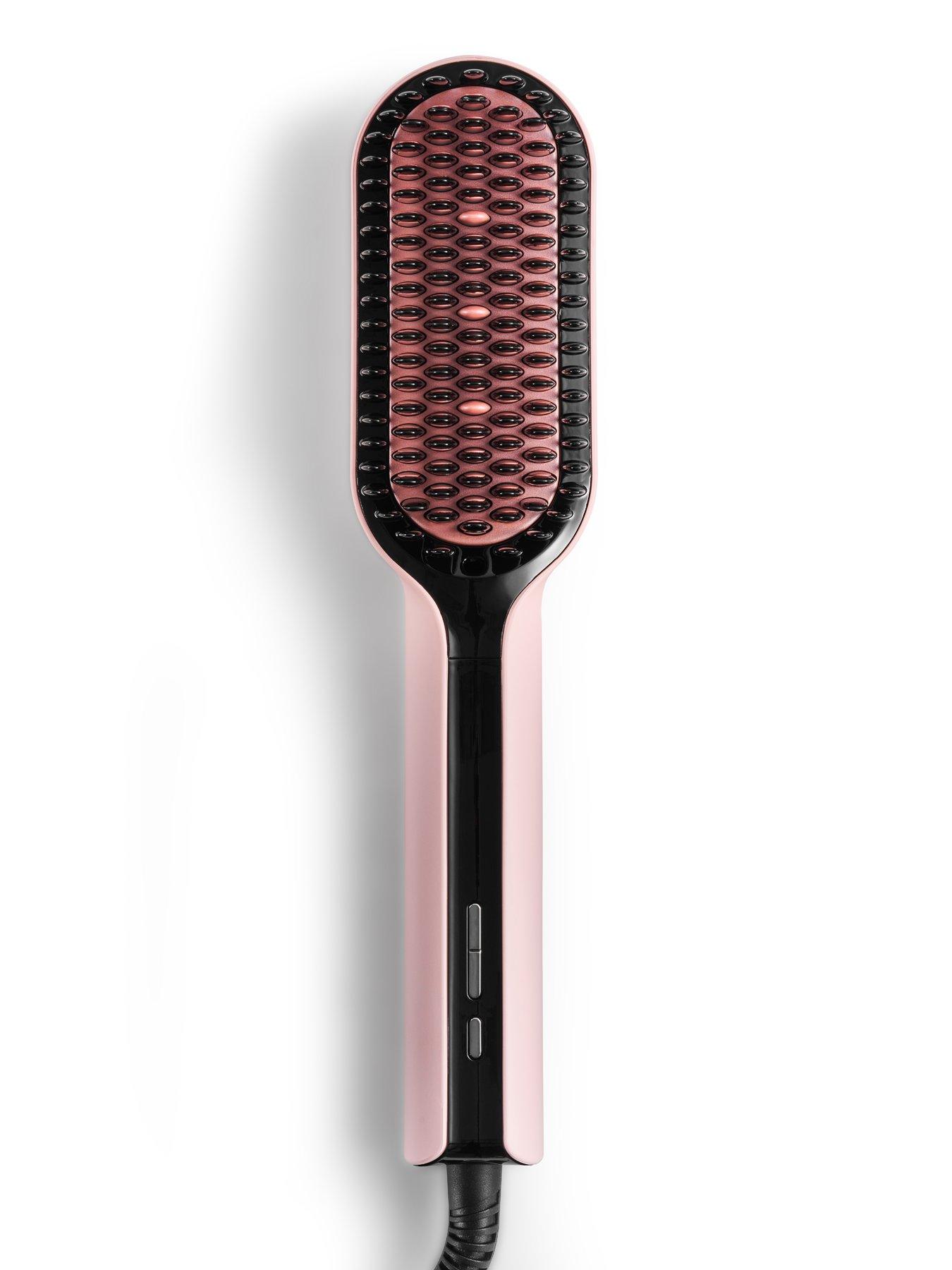 Image 2 of 7 of Tymo IONIC Plus Hair Straightening Brush - Pink