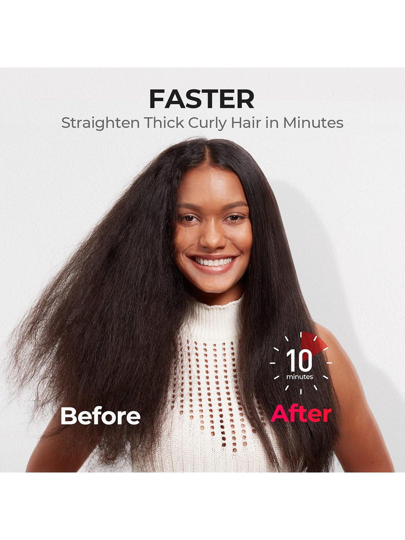 Image 6 of 7 of Tymo IONIC Plus Hair Straightening Brush - Pink
