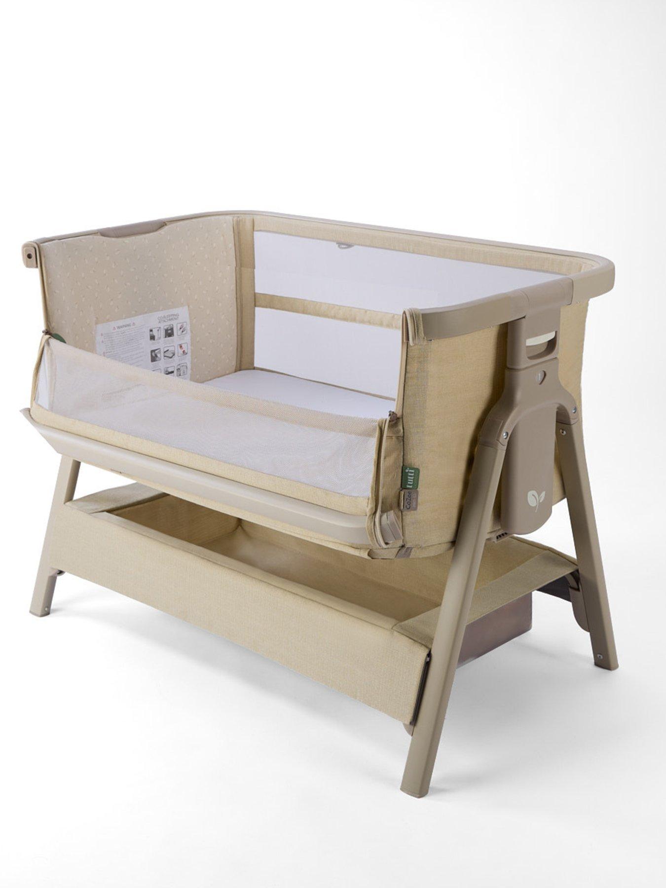 Image 6 of 7 of Tutti Bambini Cozee Zen Bedside Crib - Sand