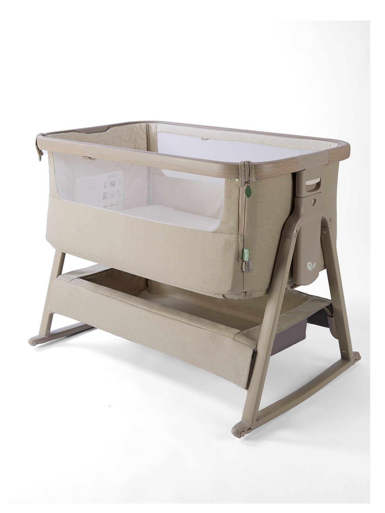 tutti-bambini-cozee-air-2-bedside-crib-soft-walnutcocoastillFront