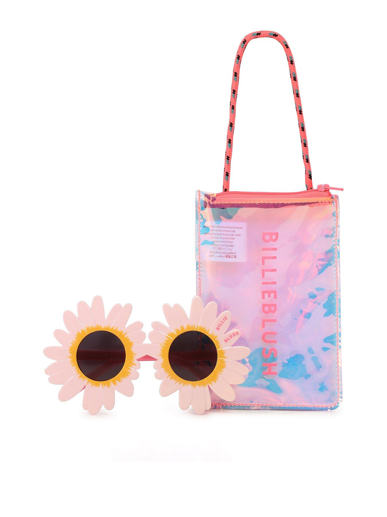 Billieblush Girls Flower Sunglasses - Light Pink
