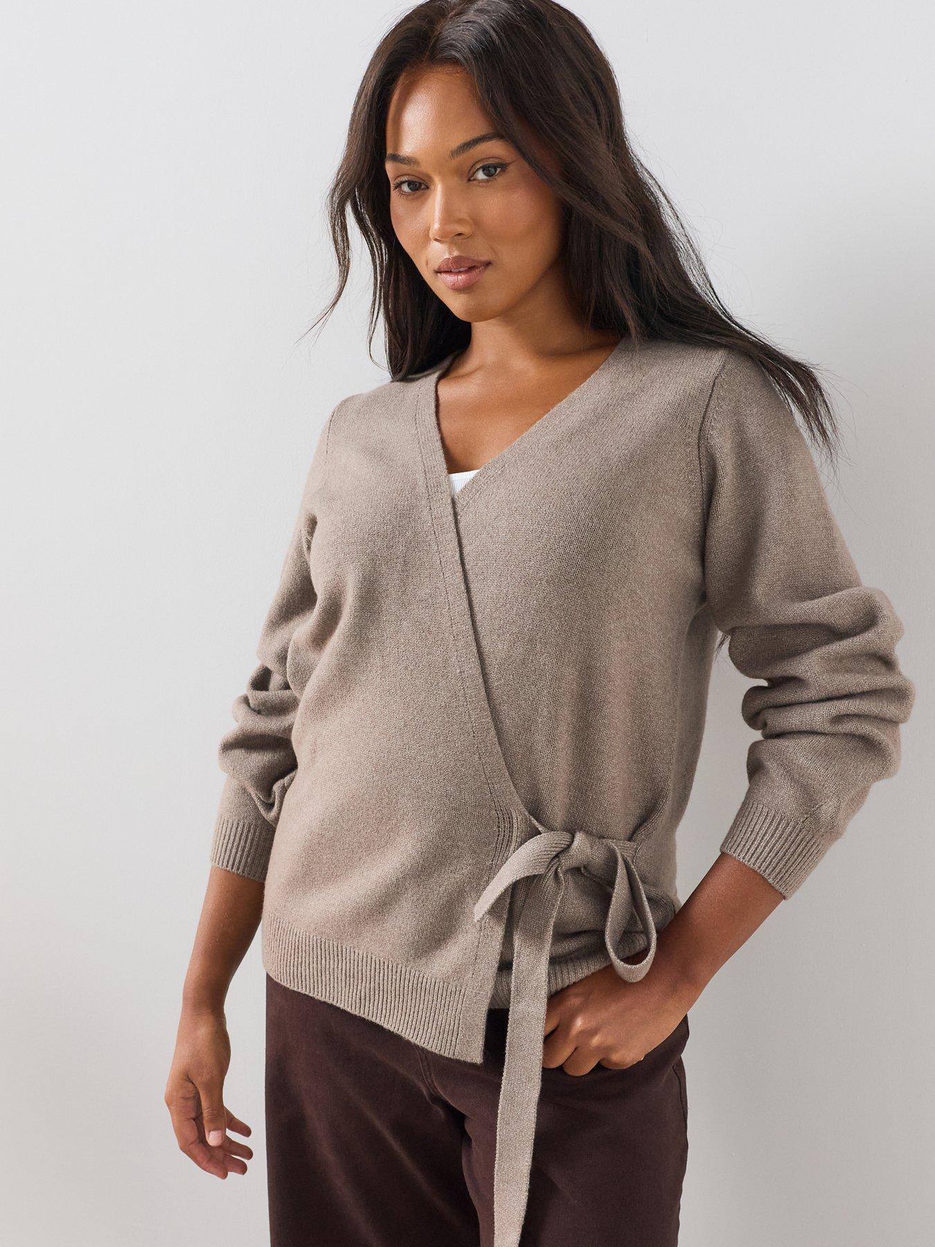 The Very Collection Curve Wrap Longline Jumper
