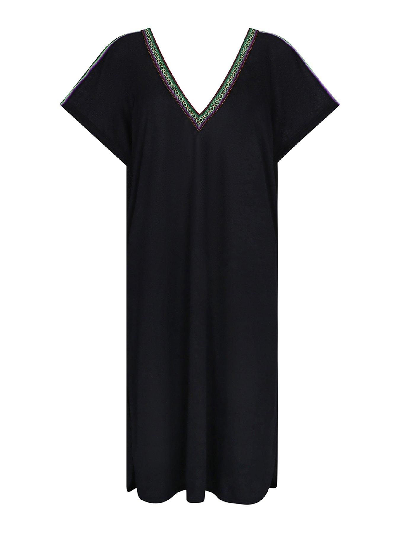 PITUSA Pitusa V-back Dress - Black | Very Ireland