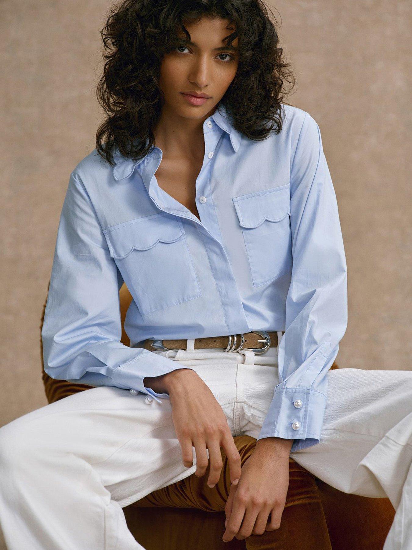 mint-velvet-cotton-scallop-shirt-bluefront