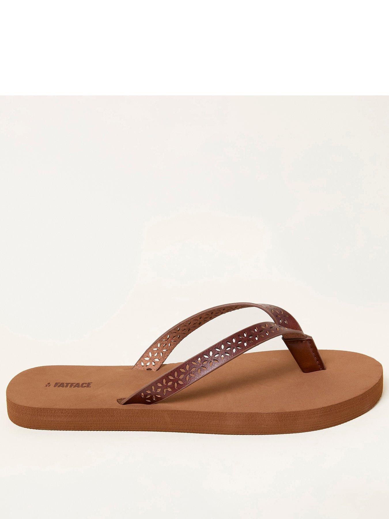 FatFace Emmy Flop - Tan Brown