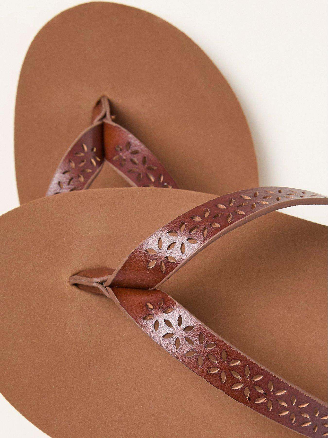 Image 3 of 3 of FatFace Emmy Flop - Tan Brown