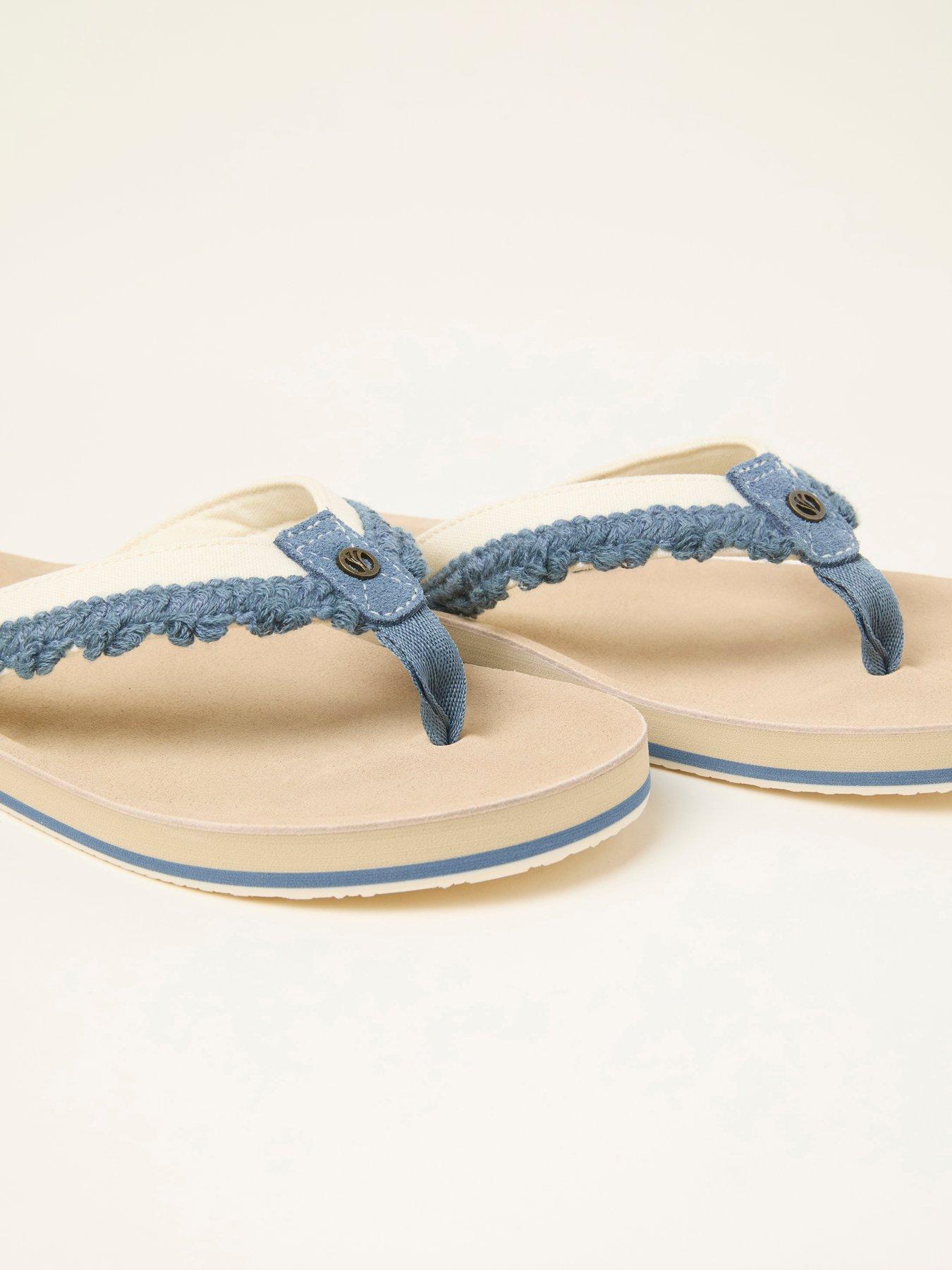 Image 3 of 3 of FatFace Somerton Flop - Blue