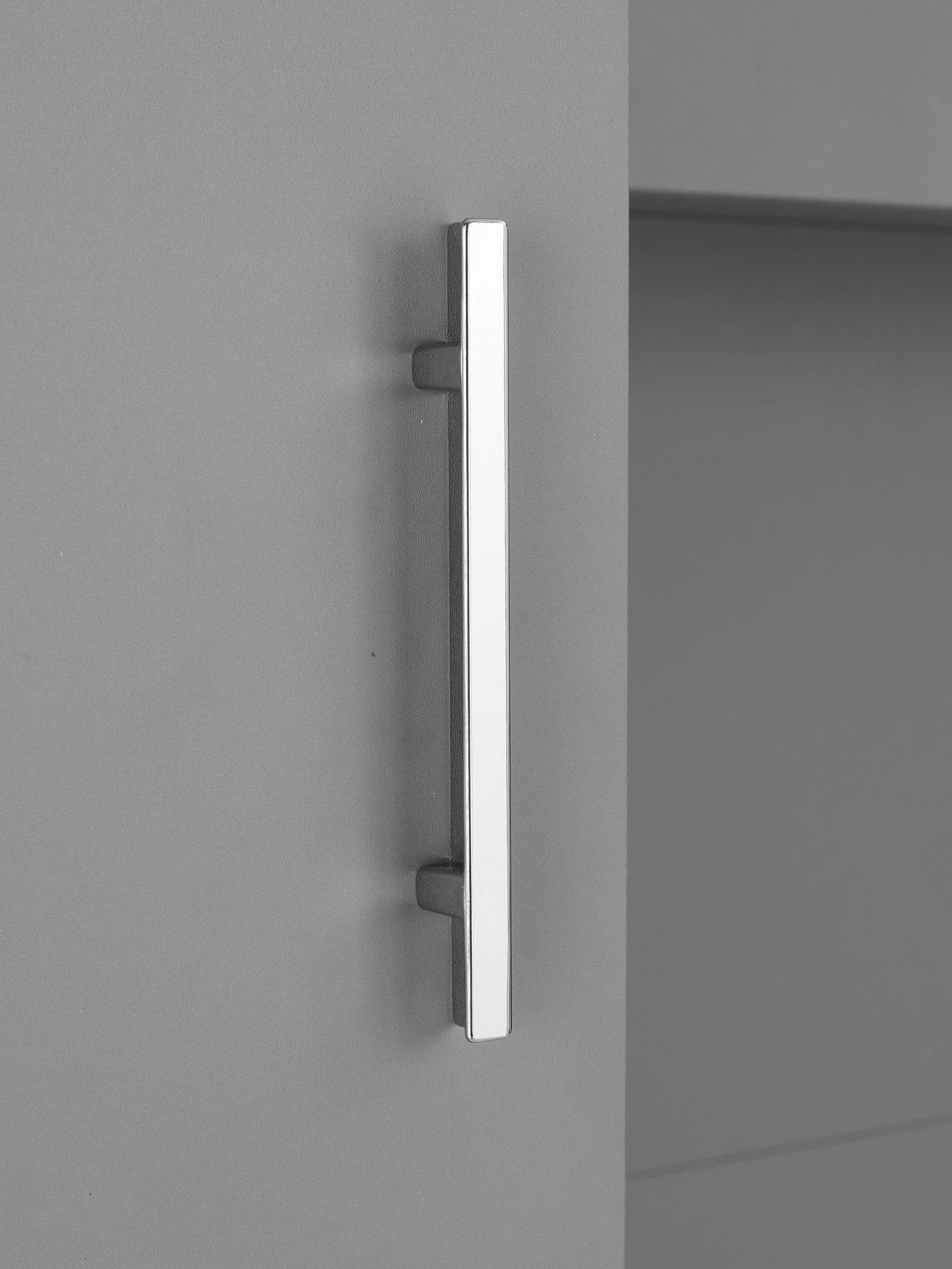 Image 5 of 7 of The Very Collection Panama Overbed Wardrobe - Grey