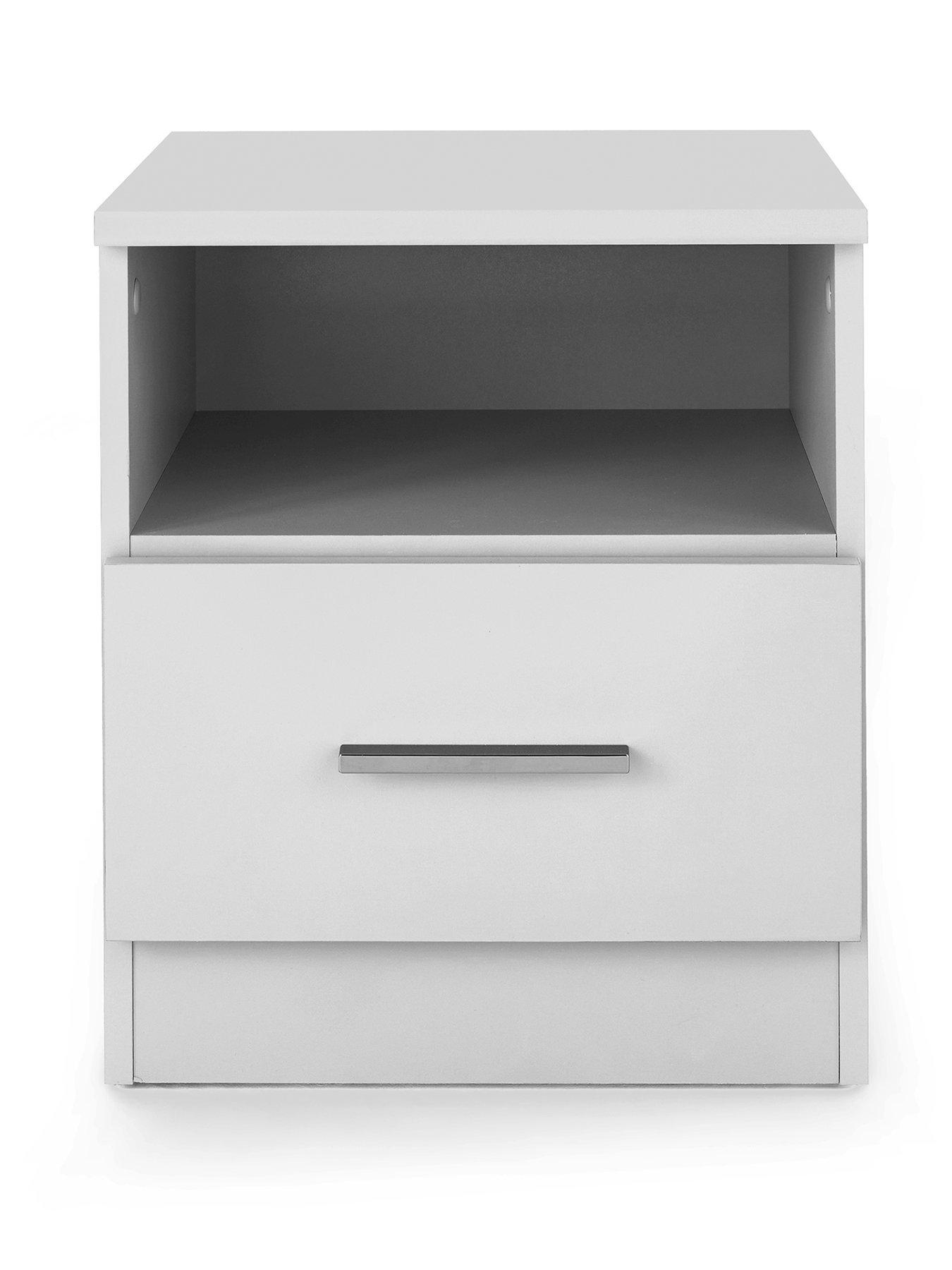 Image 2 of 7 of The Very Collection Panama 1 Drawer Bedside Cabinet