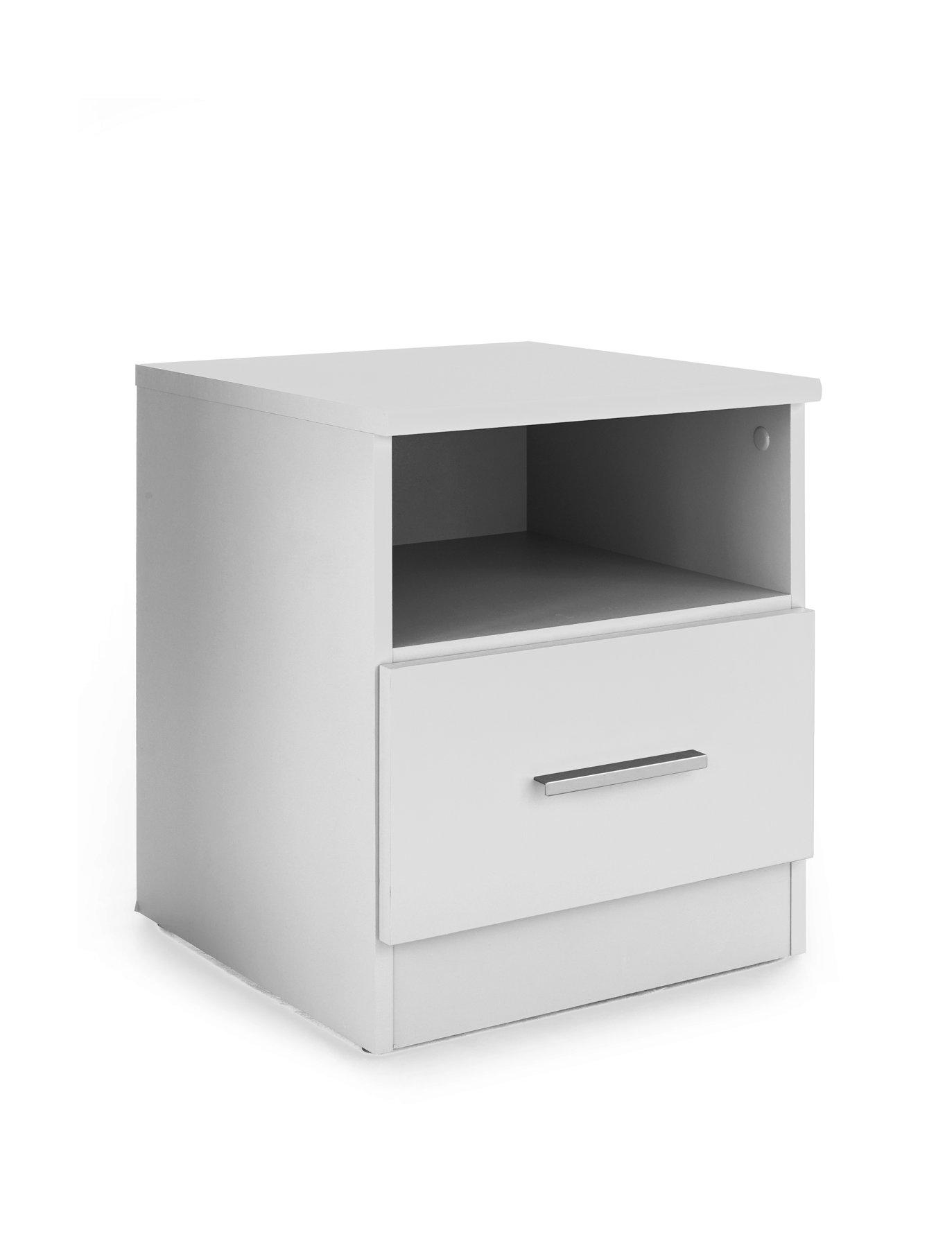 Image 3 of 7 of The Very Collection Panama 1 Drawer Bedside Cabinet
