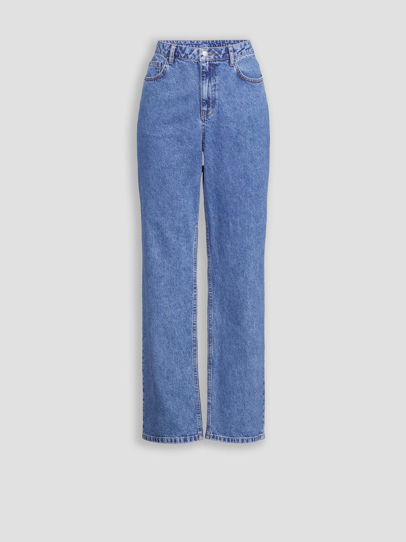 Image 4 of 4 of Michelle Keegan Straight Leg Jeans - Mid Wash
