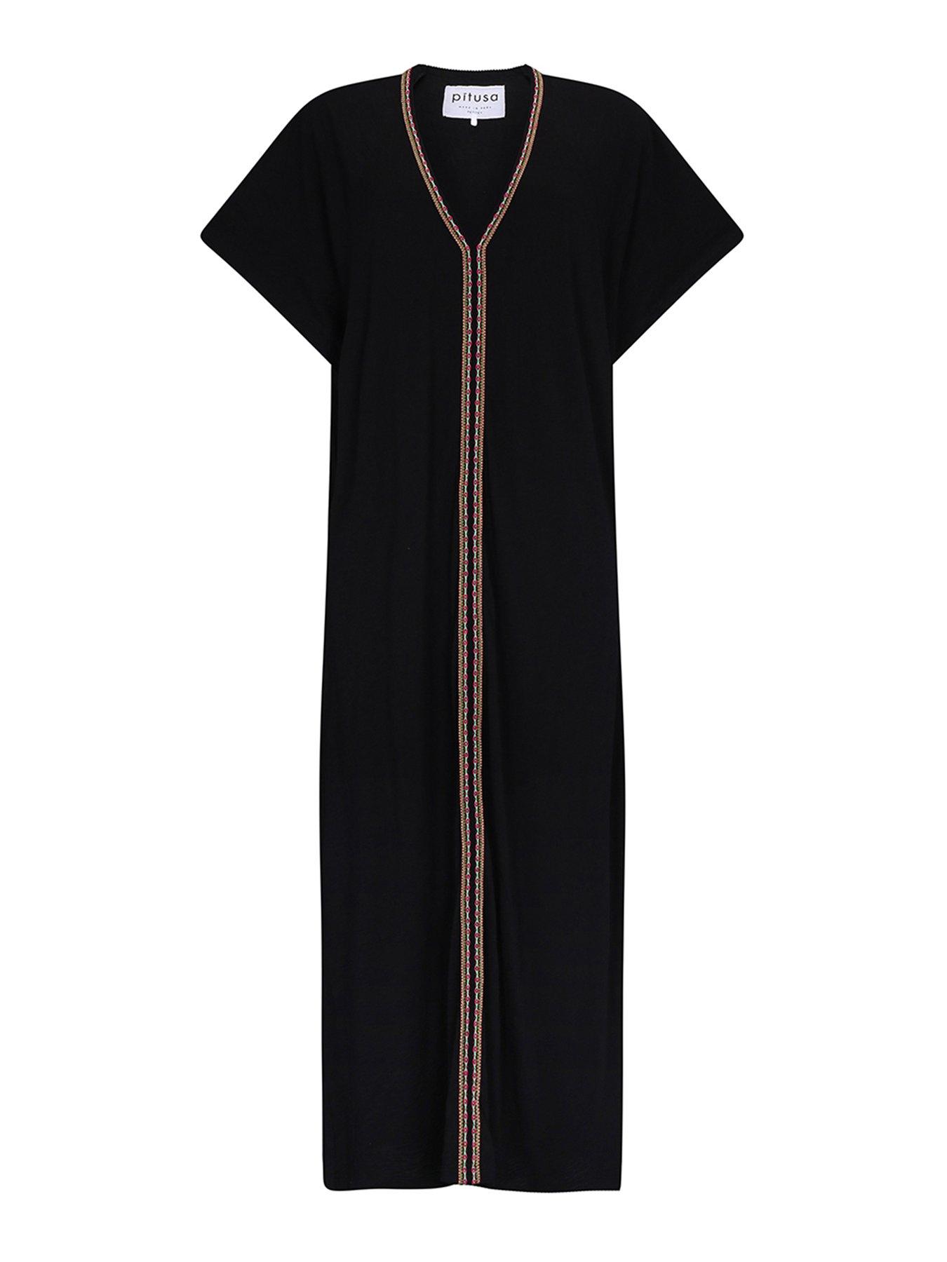 pitusa-pitusa-pima-abaya-beach-dress-blackstillFront