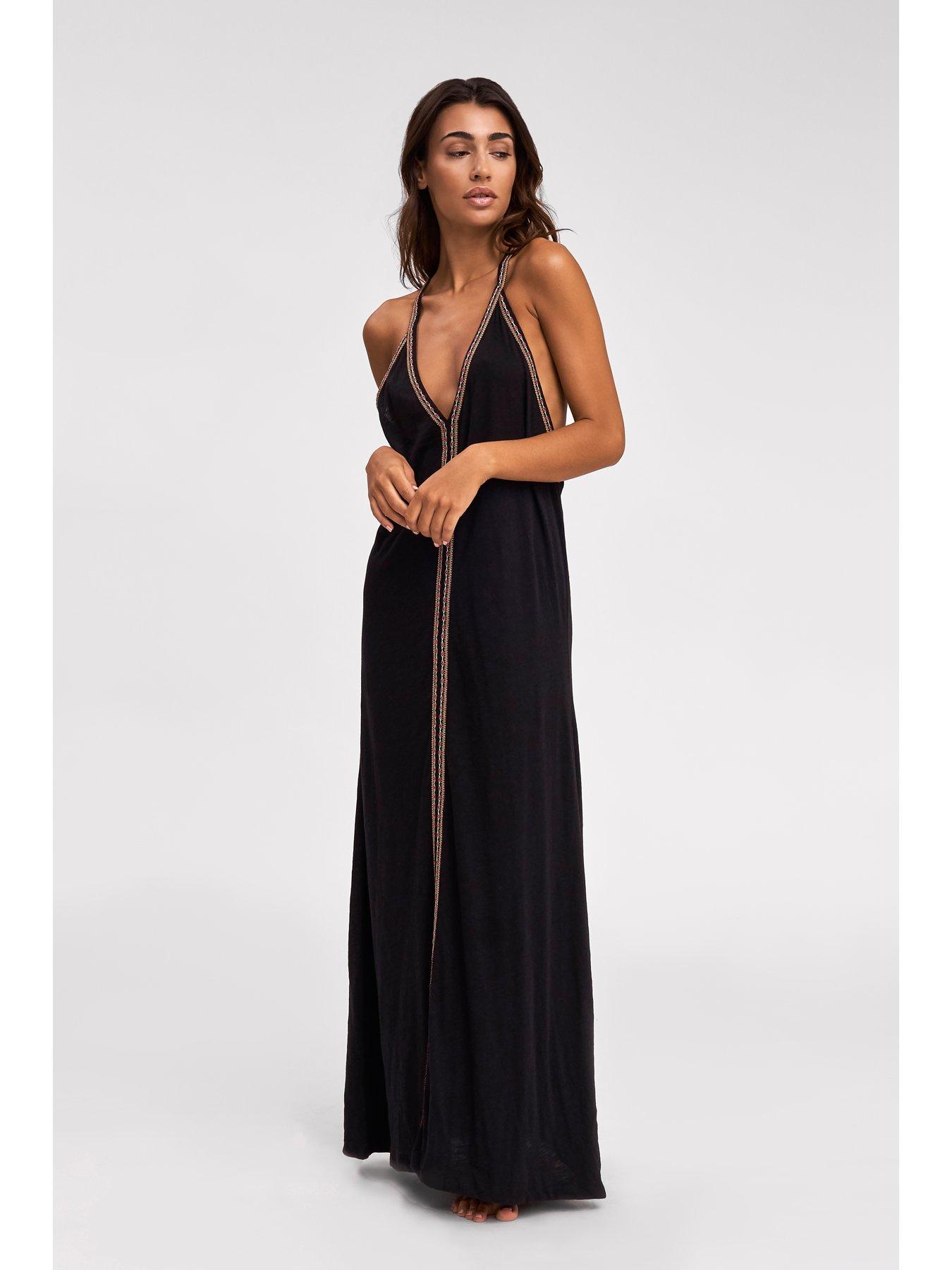 pitusa-pima-maxi-beach-dress-black