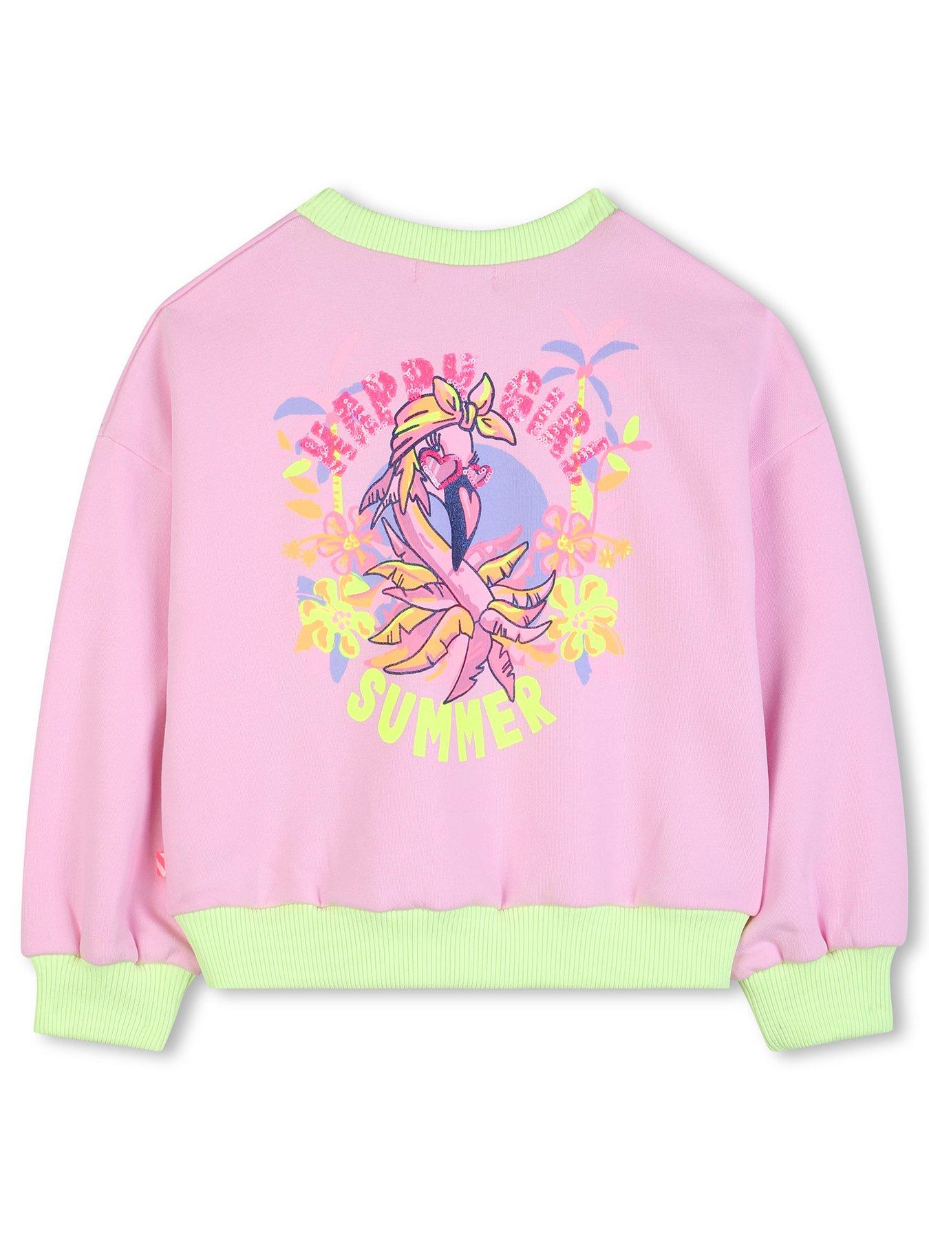 Billieblush Girls Sweat Top - Pink