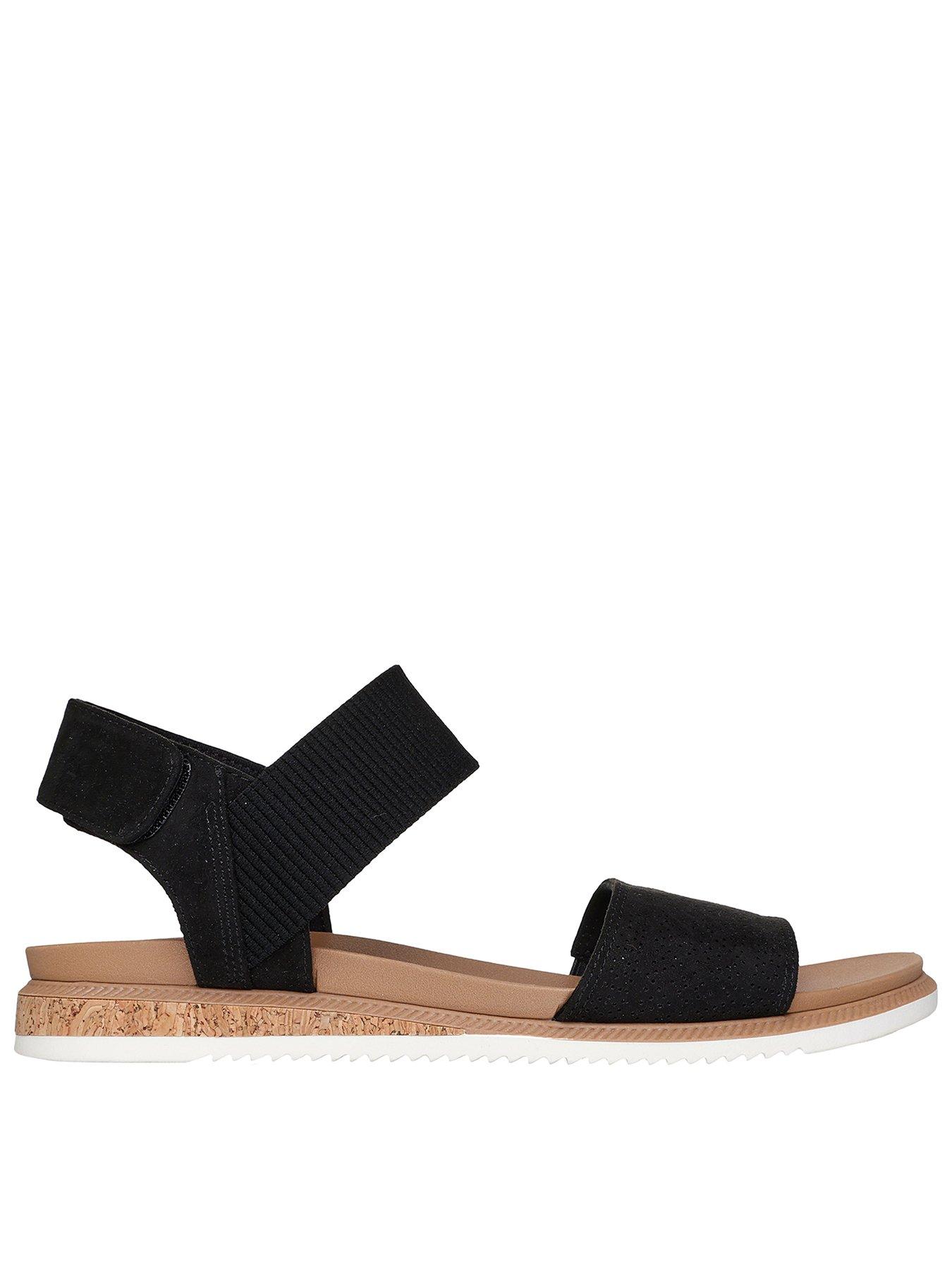 Skechers Desert Kiss Low Sandals - Black