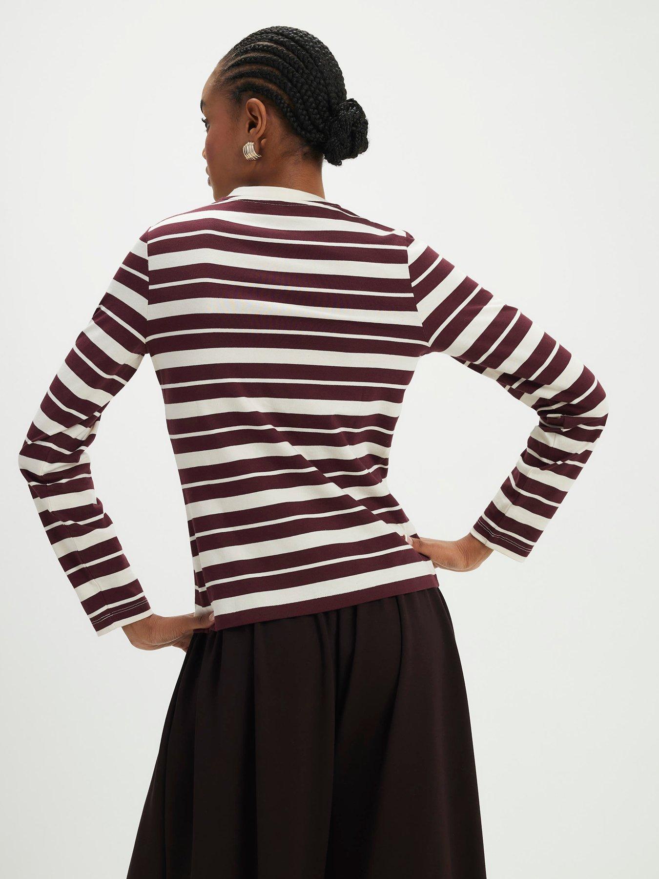 river-island-long-sleeve-stripe-henley-top-brownstillFront