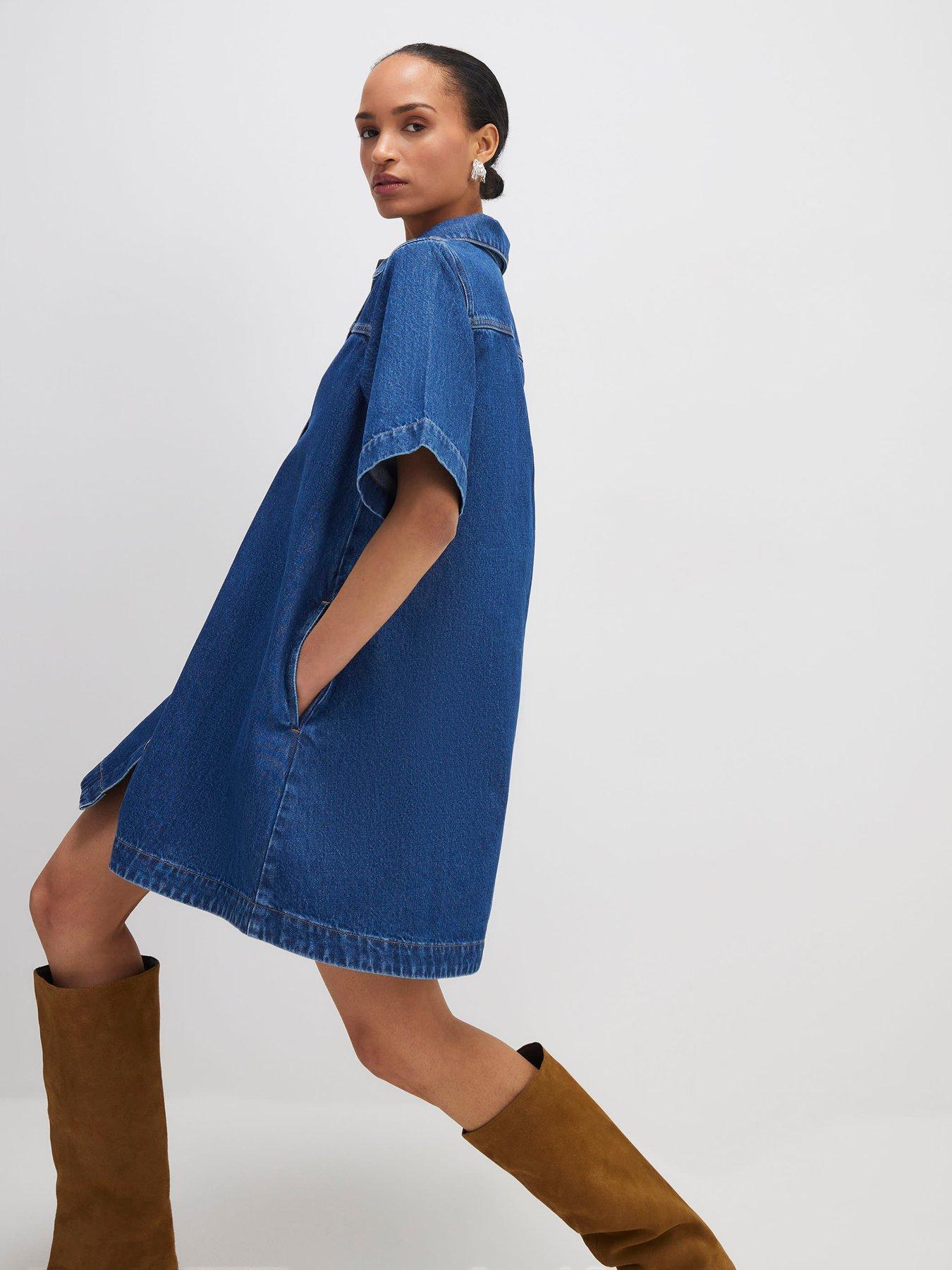 river-island-solero-button-through-dress-blueback