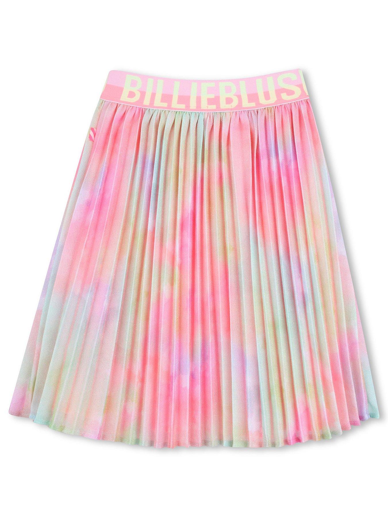 Image 3 of 5 of Billieblush Girls Pleated Skirt - Multi